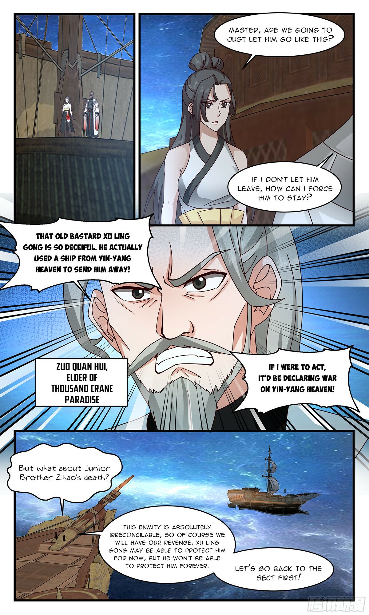 Martial Peak Chapter 2849 page 6 - Chapter 2849: Zuo Quan Hui Defecting