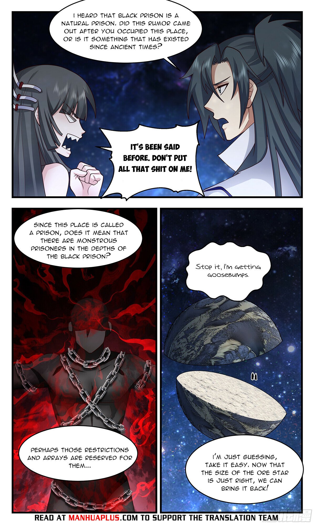 Martial Peak Chapter 2857 page 10 - Chapter 2857: How to Cut An Ore Star In Half