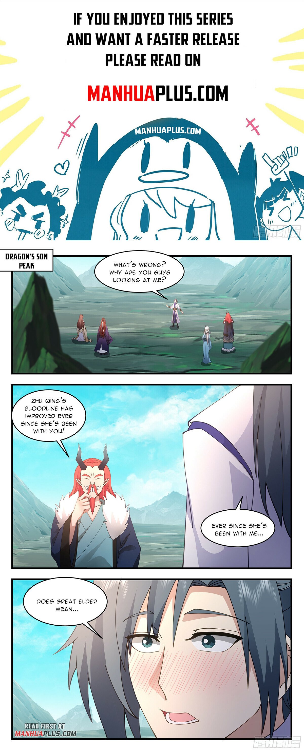 Martial Peak Chapter 2861 page 1 - Chapter 2861: Being Treated As A Breeding Dragon