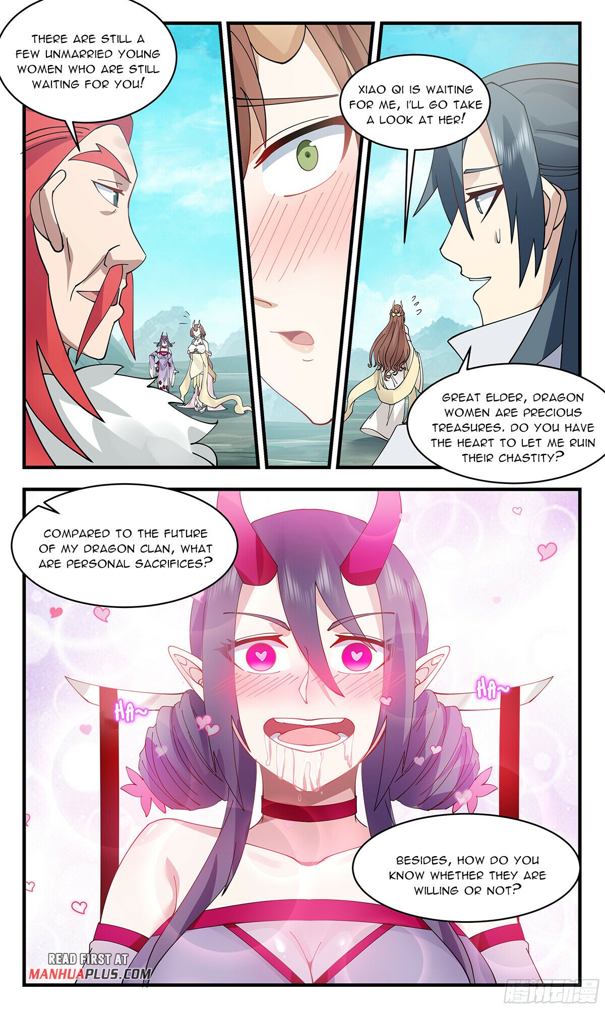 Martial Peak Chapter 2861 page 3 - Chapter 2861: Being Treated As A Breeding Dragon