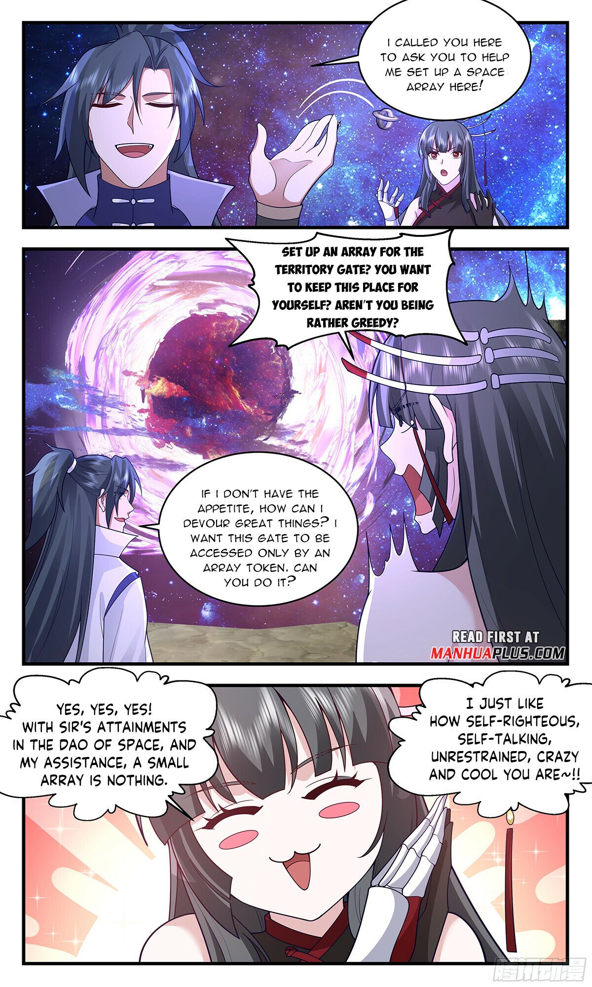 Martial Peak Chapter 2882 page 5 - Chapter 2882: Territory Gate Space Array