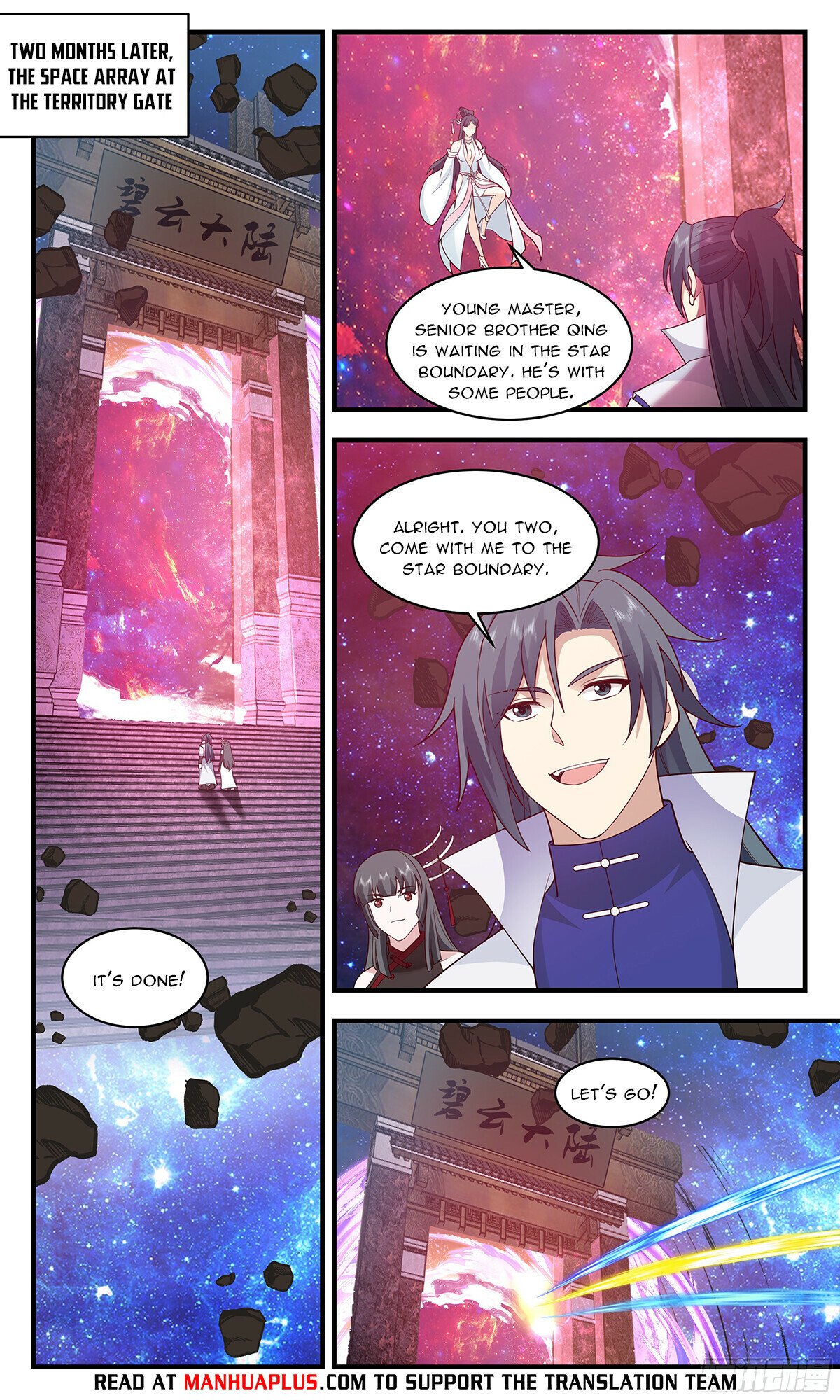 Martial Peak Chapter 2882 page 6 - Chapter 2882: Territory Gate Space Array