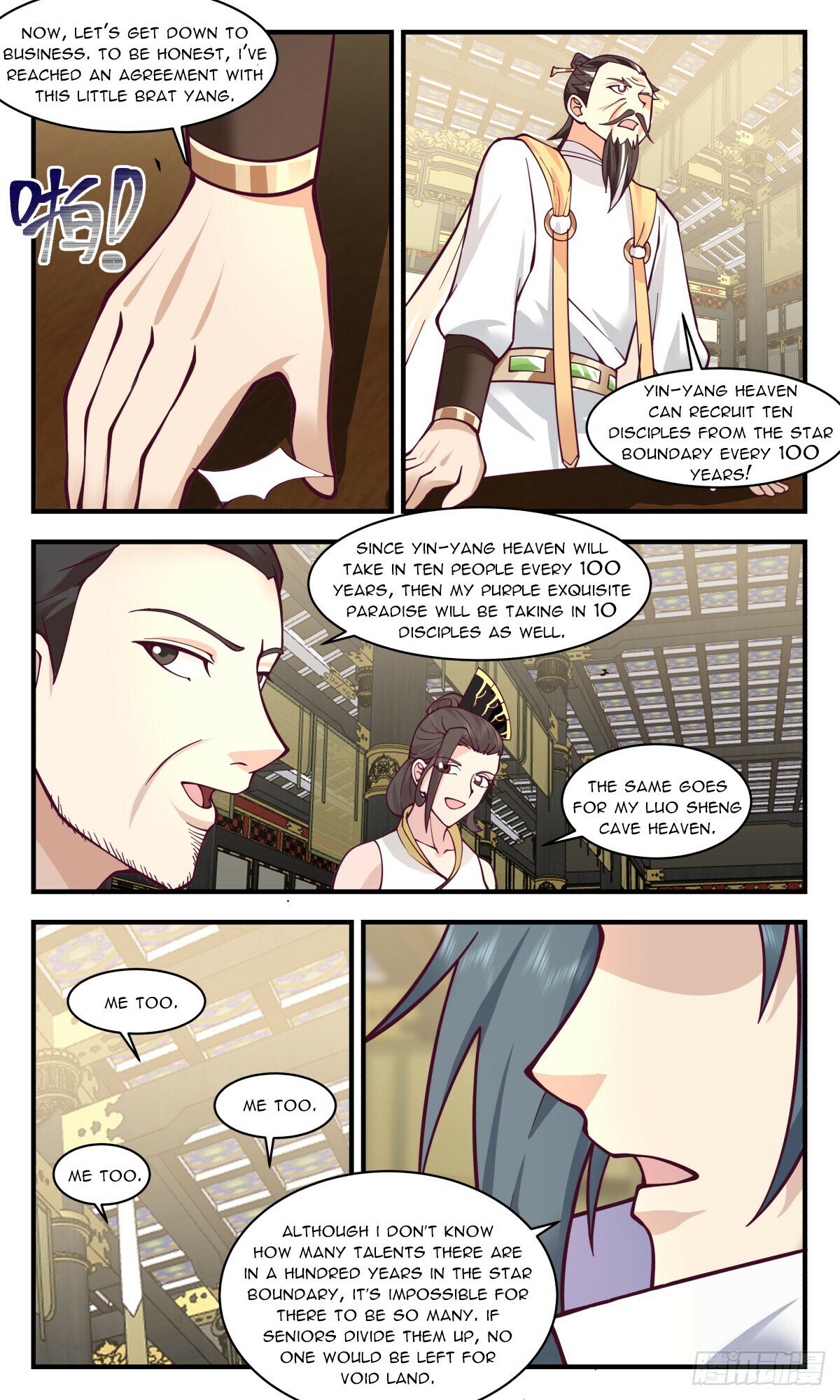 Martial Peak Chapter 2885 page 4 - Chapter 2885: Dividing the Seedlings