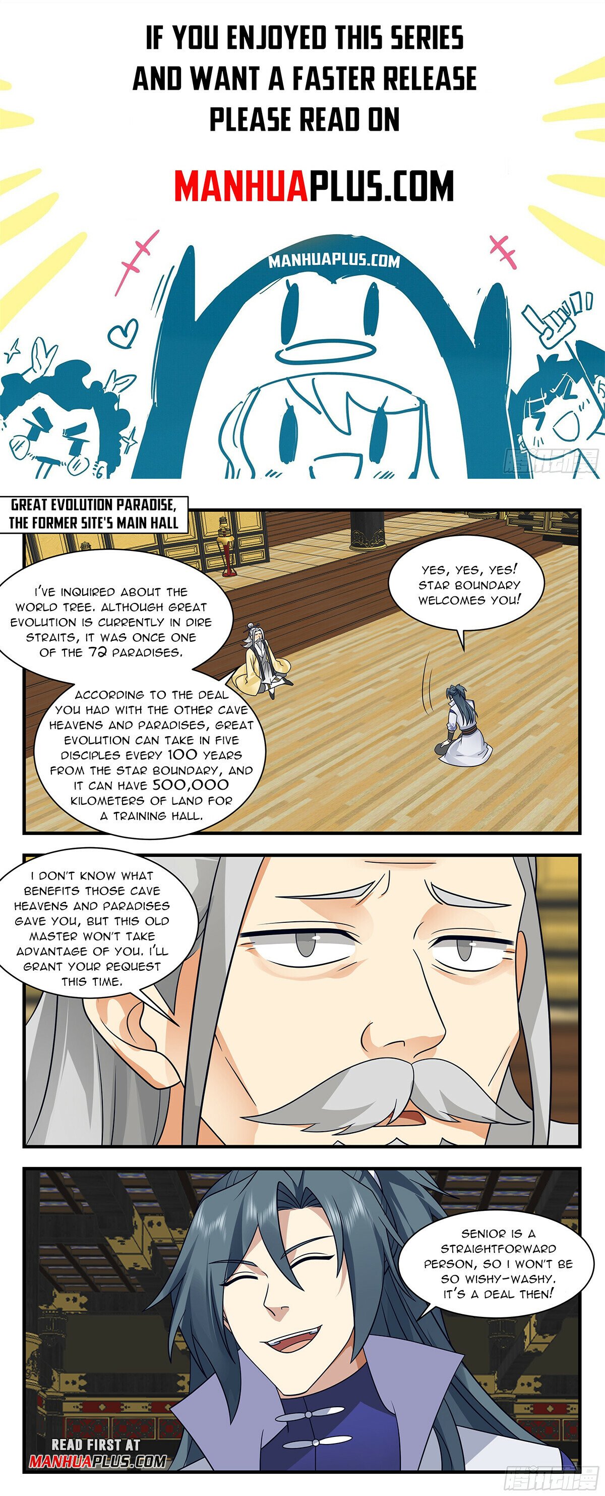 Martial Peak Chapter 2893 page 1 - Chapter 2893: Everyone Is Happy