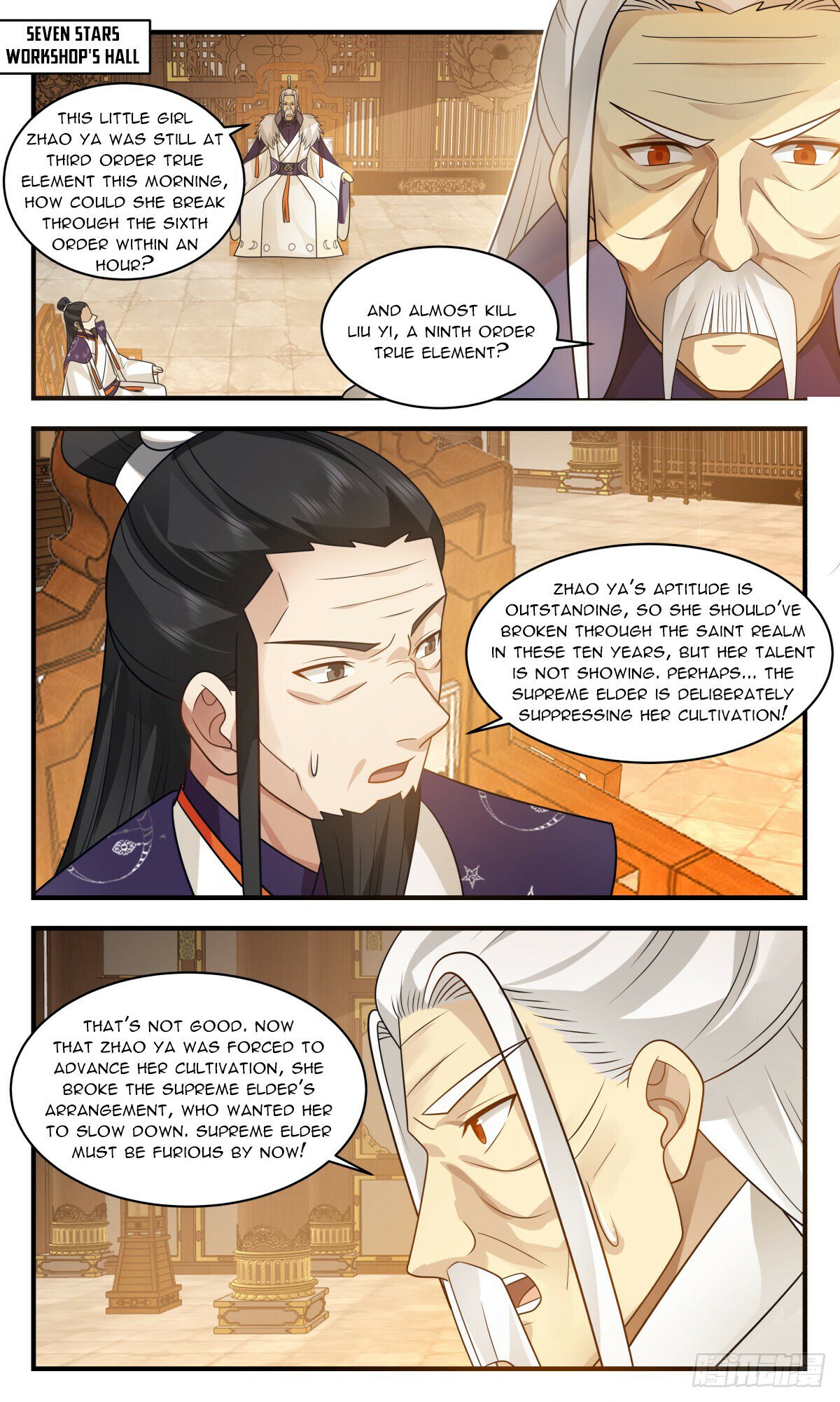Martial Peak Chapter 2914 page 8 - Chapter 2914: The Fierce Horse And Its Reins