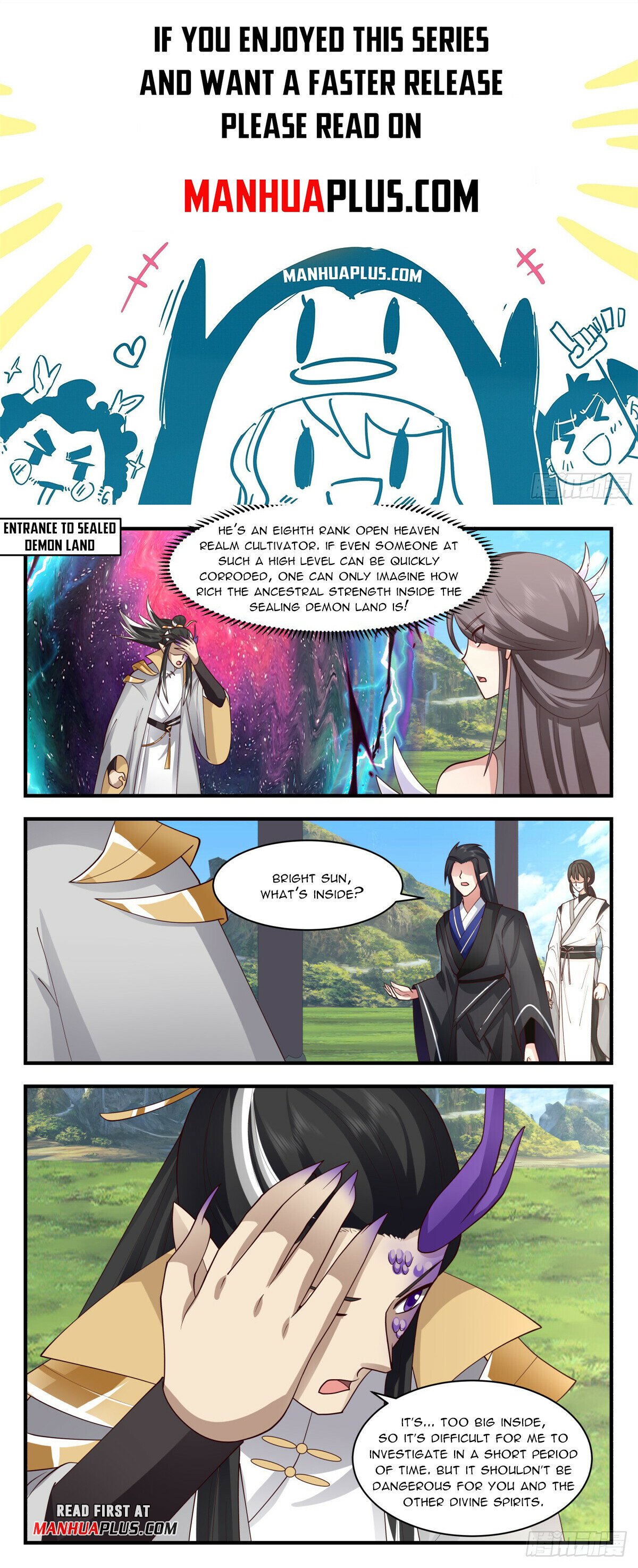 Martial Peak Chapter 2924 page 1 - Chapter 2924: The Inked Giant Spirit God