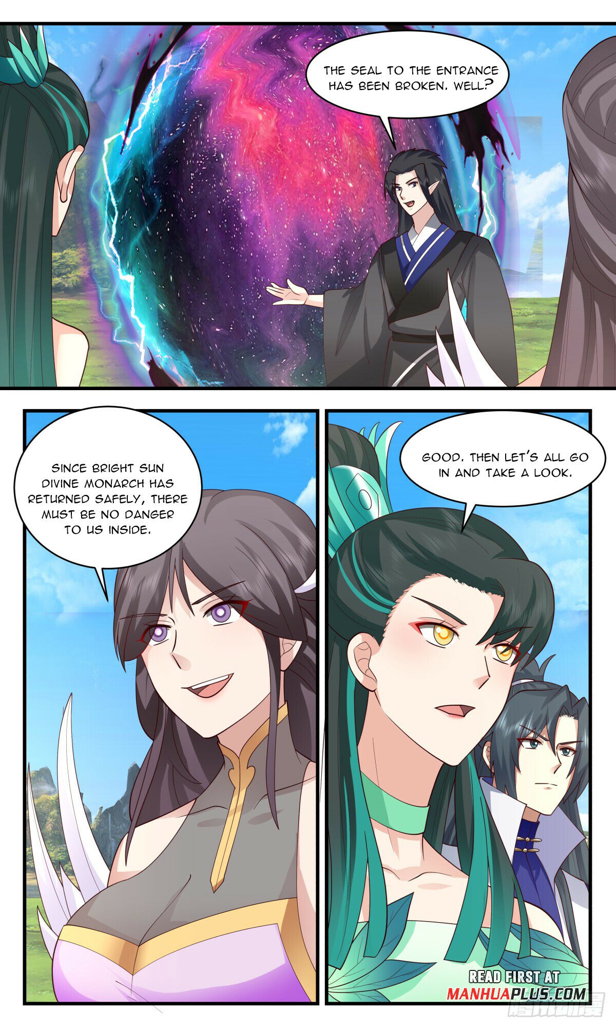 Martial Peak Chapter 2924 page 3 - Chapter 2924: The Inked Giant Spirit God