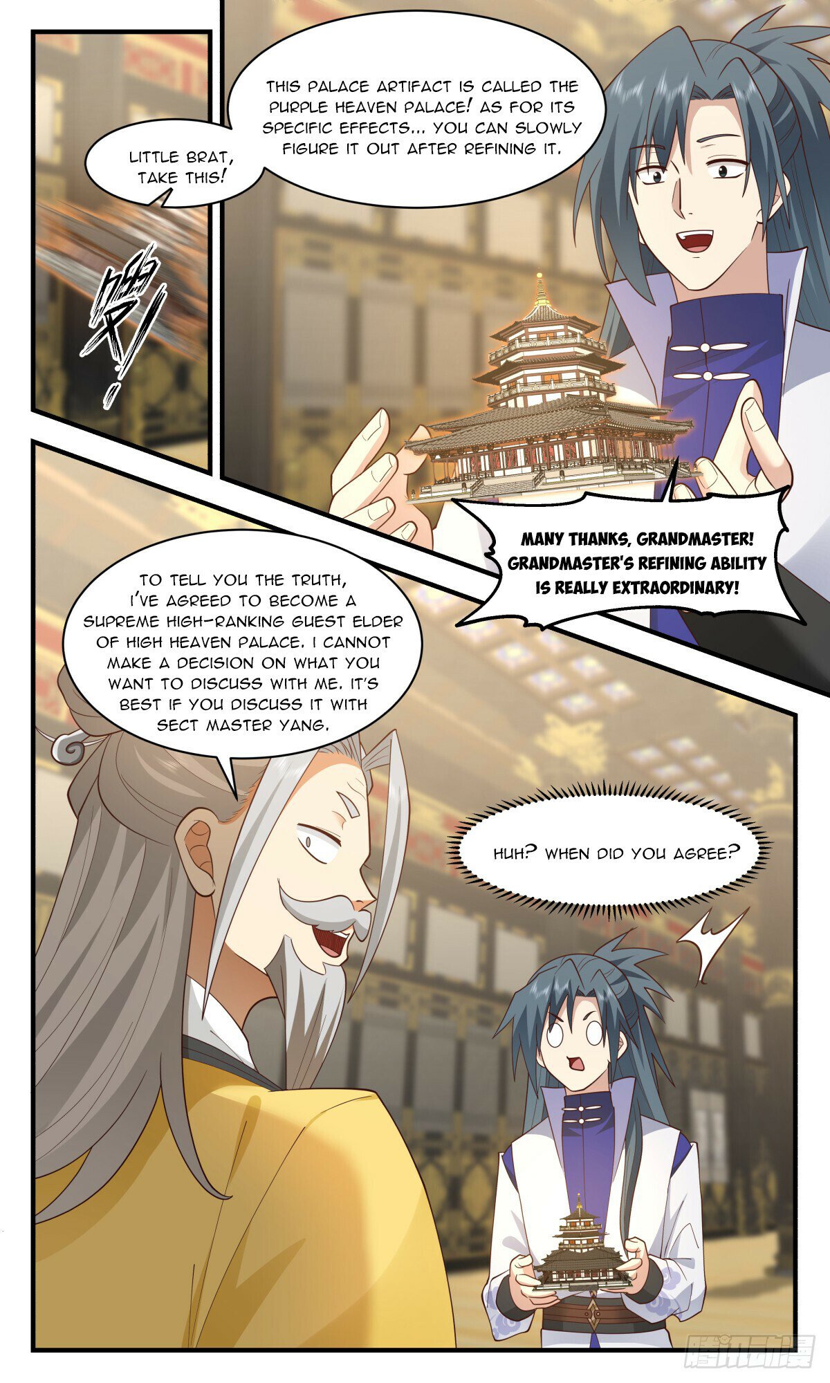 Martial Peak Chapter 2929 page 4 - Chapter 2929: Good Fortune Divine Furnace