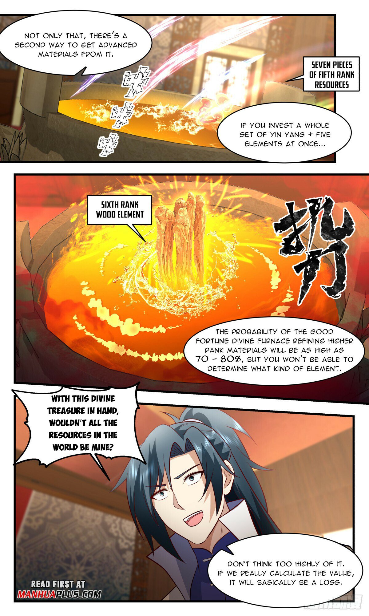 Martial Peak Chapter 2929 page 9 - Chapter 2929: Good Fortune Divine Furnace
