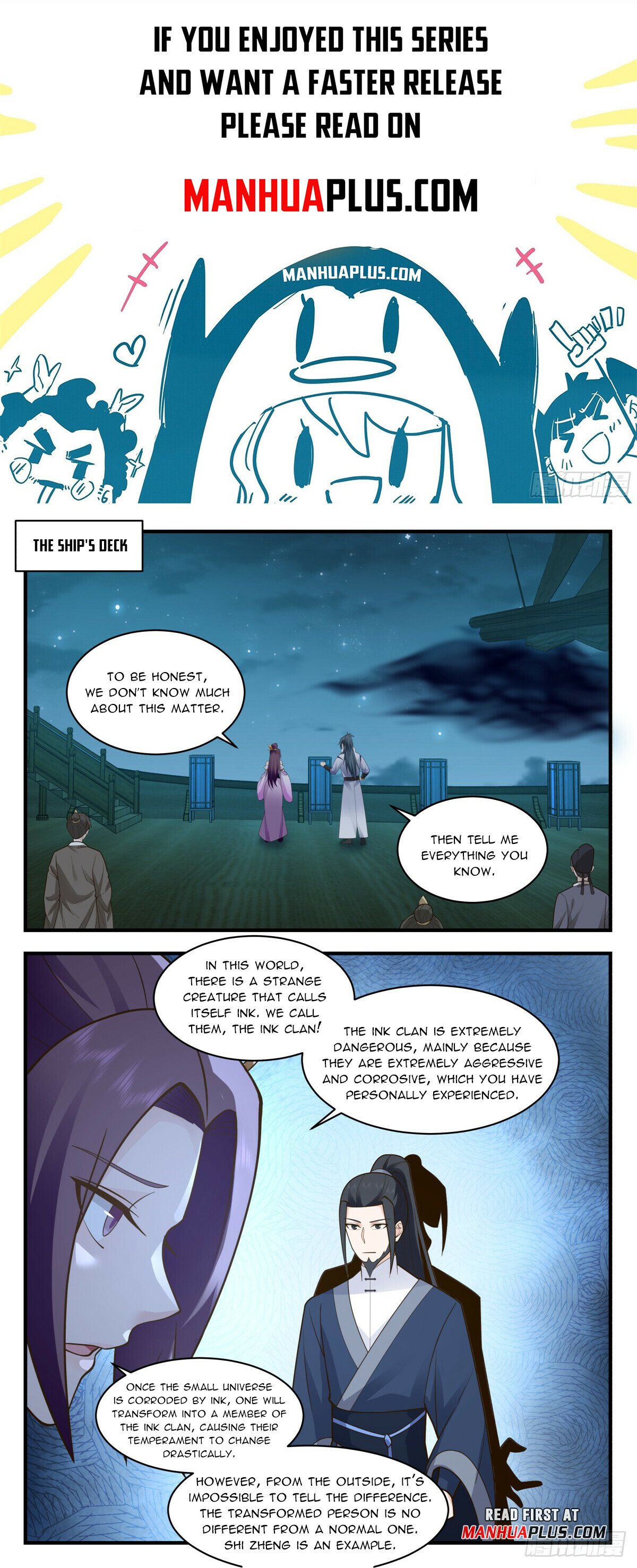 Martial Peak Chapter 2942 page 1 - Chapter 2942: The Ink Clan