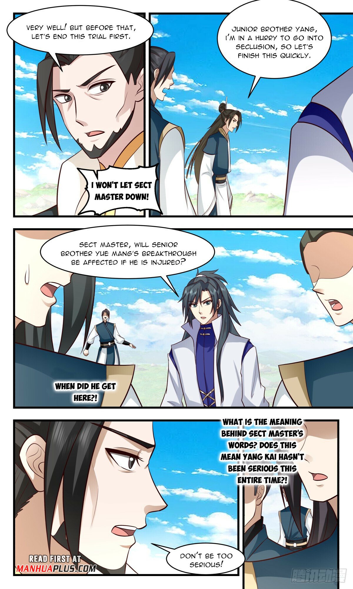 Martial Peak Chapter 2957 page 7 - Chapter 2957: Don't Be Too Serious
