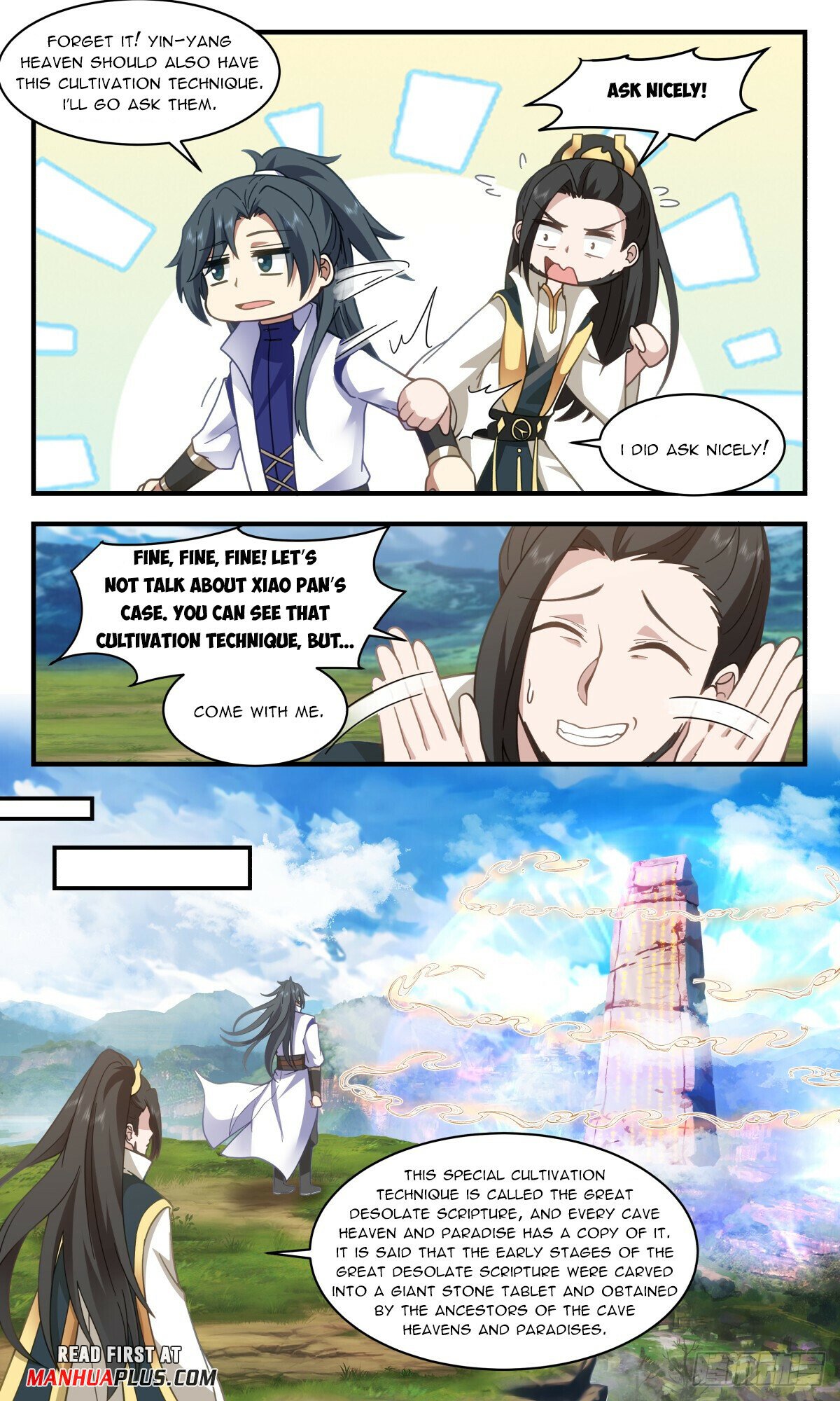Martial Peak Chapter 2965 page 3 - Chapter 2965: Great Desolate Scripture