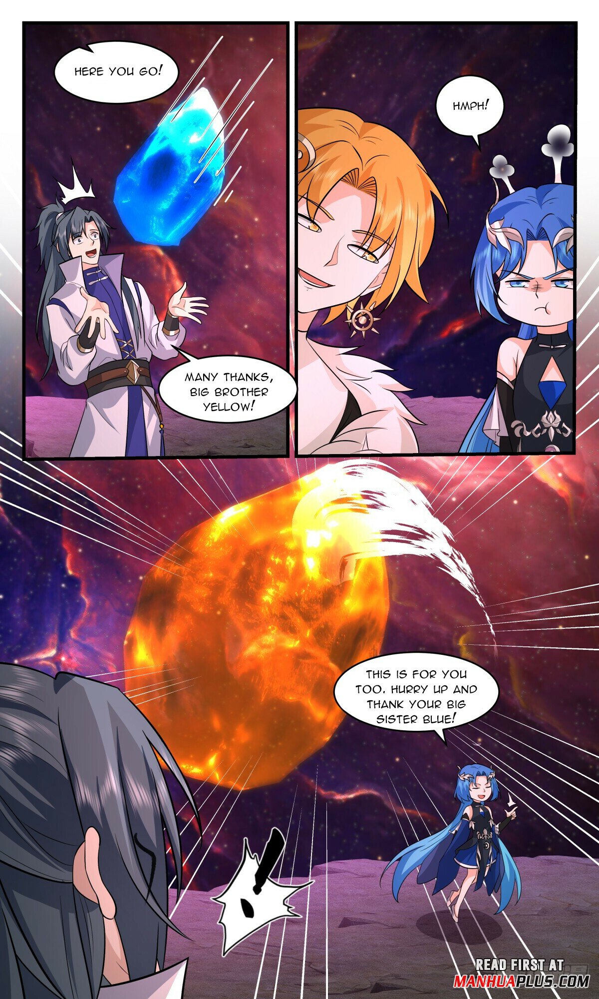 Martial Peak Chapter 2970 page 11 - Chapter 2970: Big Brother Yellow And Big Sister Blue