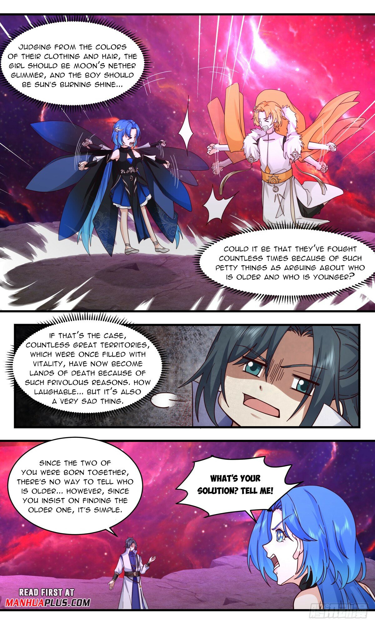 Martial Peak Chapter 2970 page 3 - Chapter 2970: Big Brother Yellow And Big Sister Blue