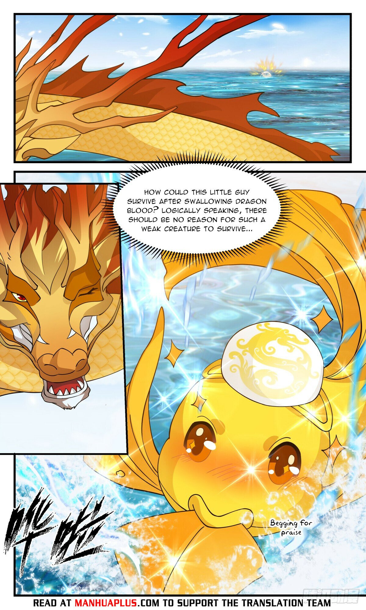 Martial Peak Chapter 2976 page 4 - Chapter 2976: The Golden Carp