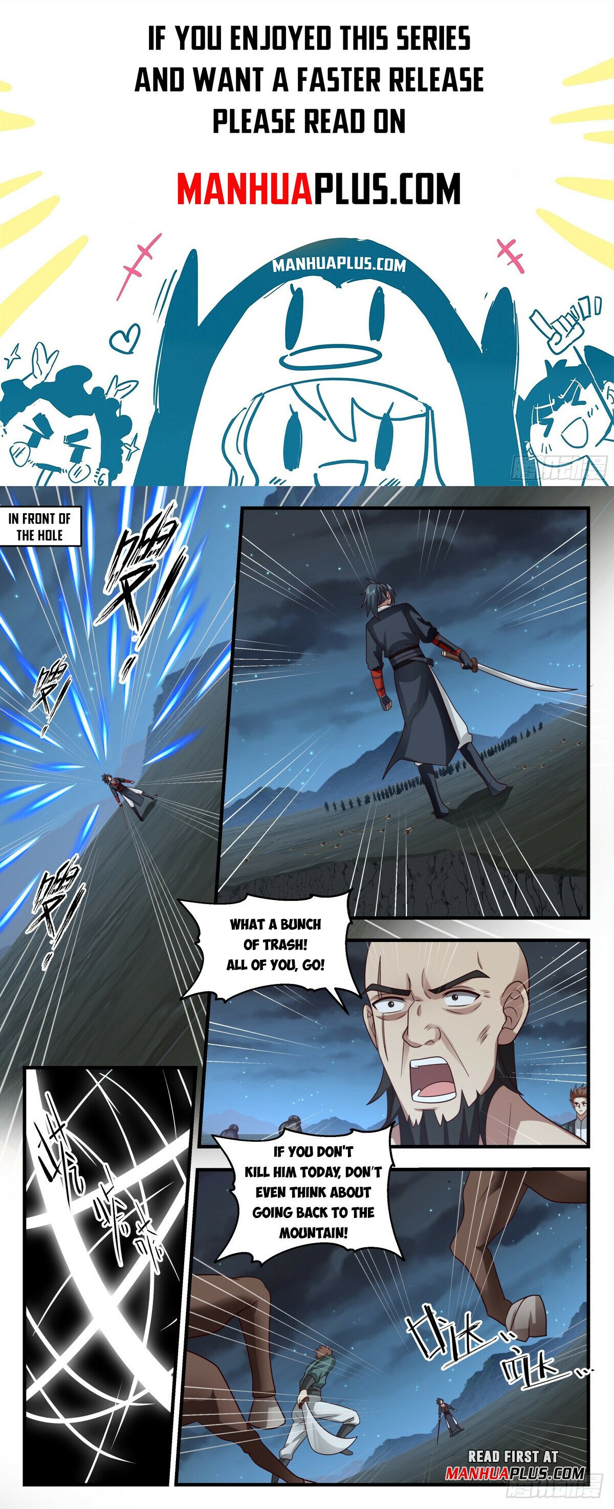 Martial Peak Chapter 2983 page 1 - Chapter 2983: I, Yang Kai, Will Protect You To The Death.