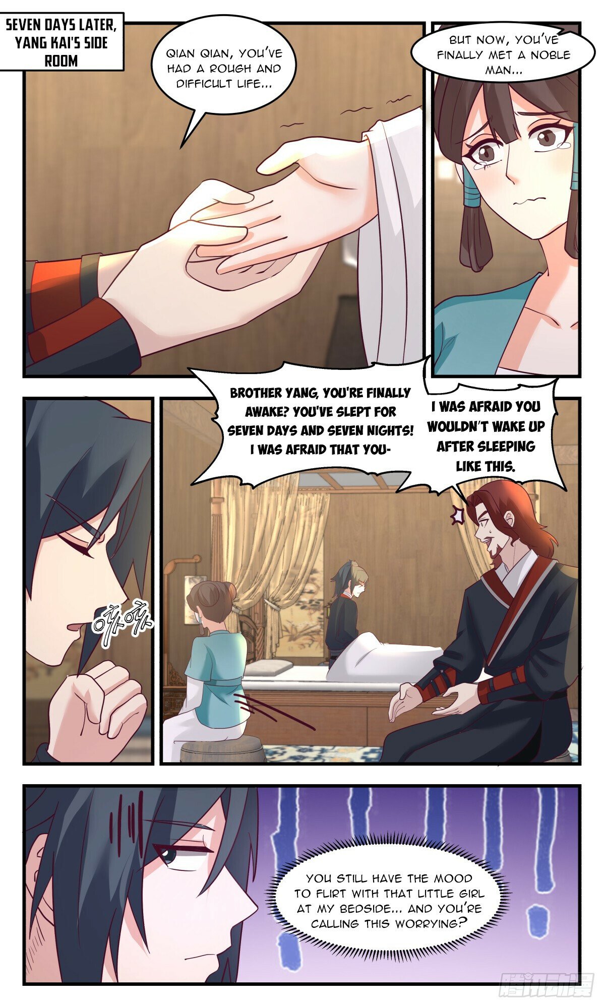 Martial Peak Chapter 2983 page 10 - Chapter 2983: I, Yang Kai, Will Protect You To The Death.