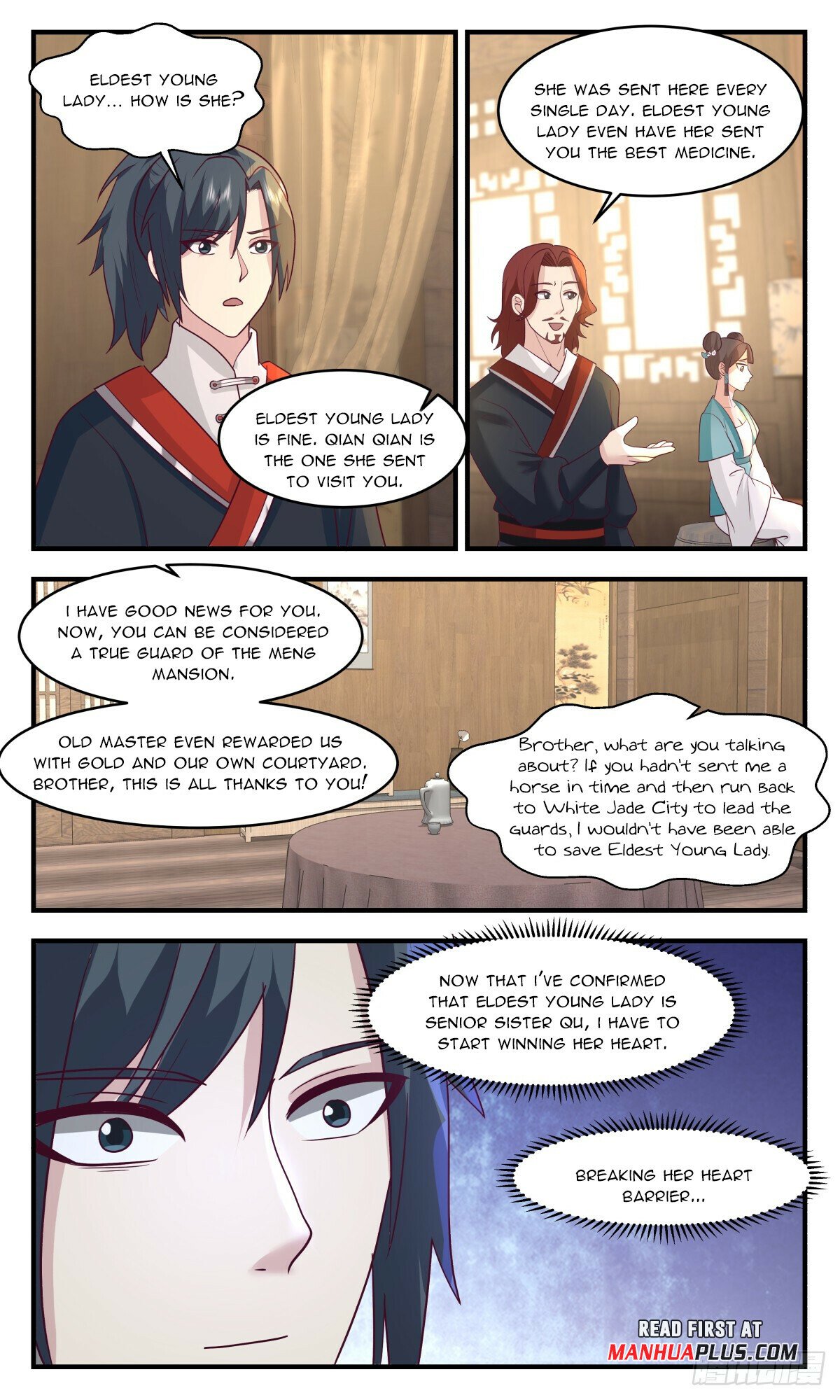 Martial Peak Chapter 2983 page 11 - Chapter 2983: I, Yang Kai, Will Protect You To The Death.