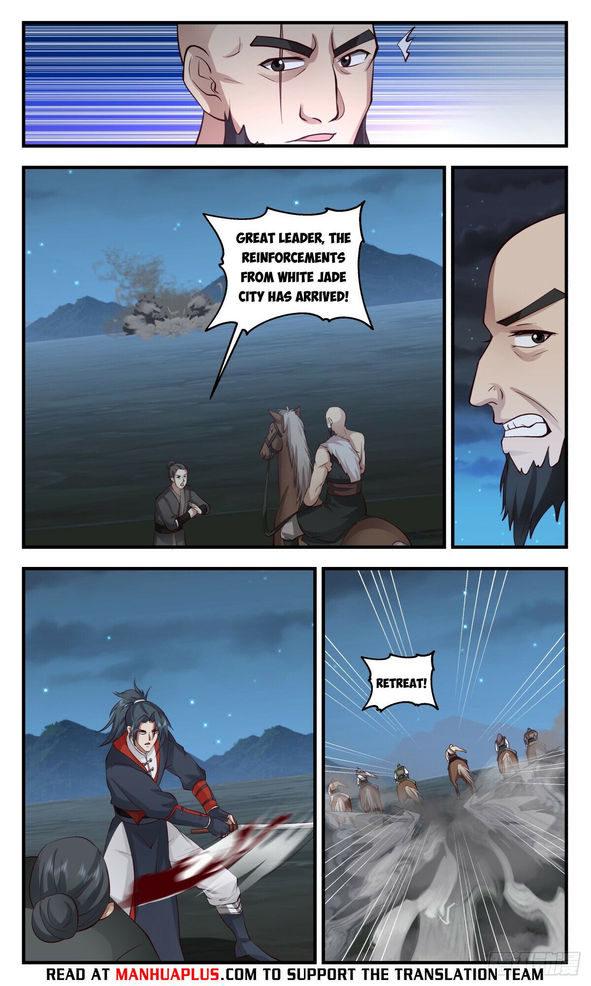 Martial Peak Chapter 2983 page 4 - Chapter 2983: I, Yang Kai, Will Protect You To The Death.