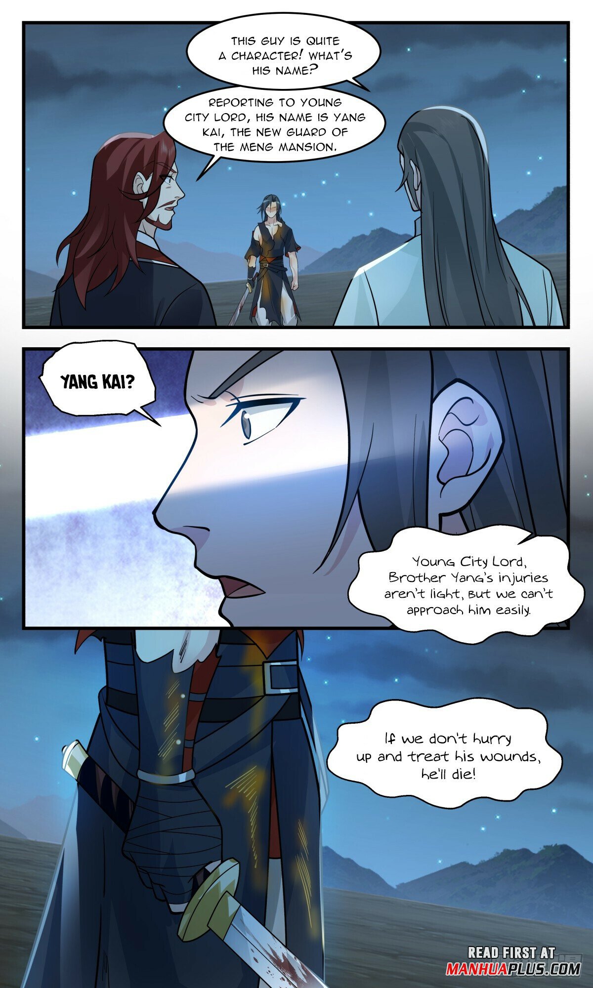 Martial Peak Chapter 2983 page 7 - Chapter 2983: I, Yang Kai, Will Protect You To The Death.