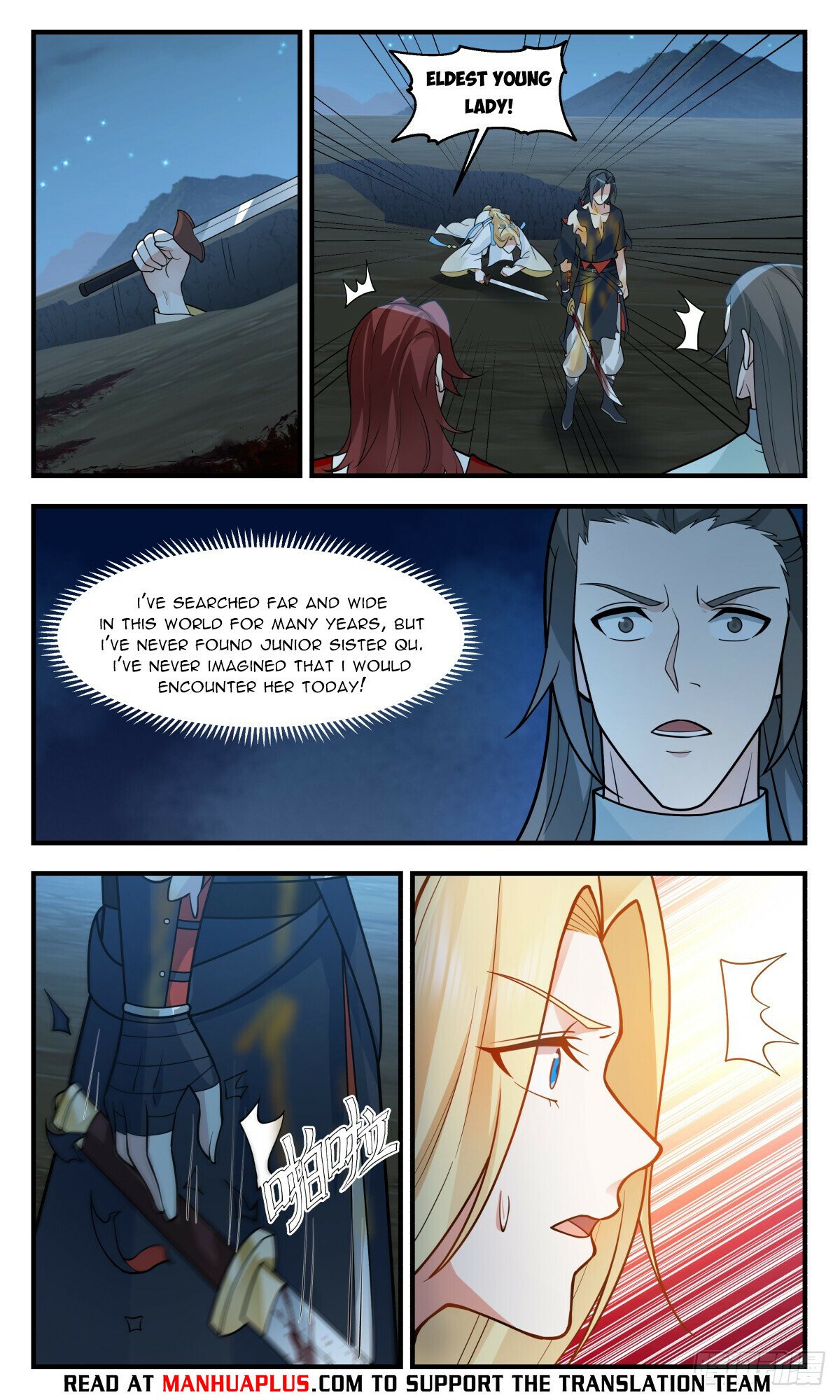 Martial Peak Chapter 2983 page 8 - Chapter 2983: I, Yang Kai, Will Protect You To The Death.