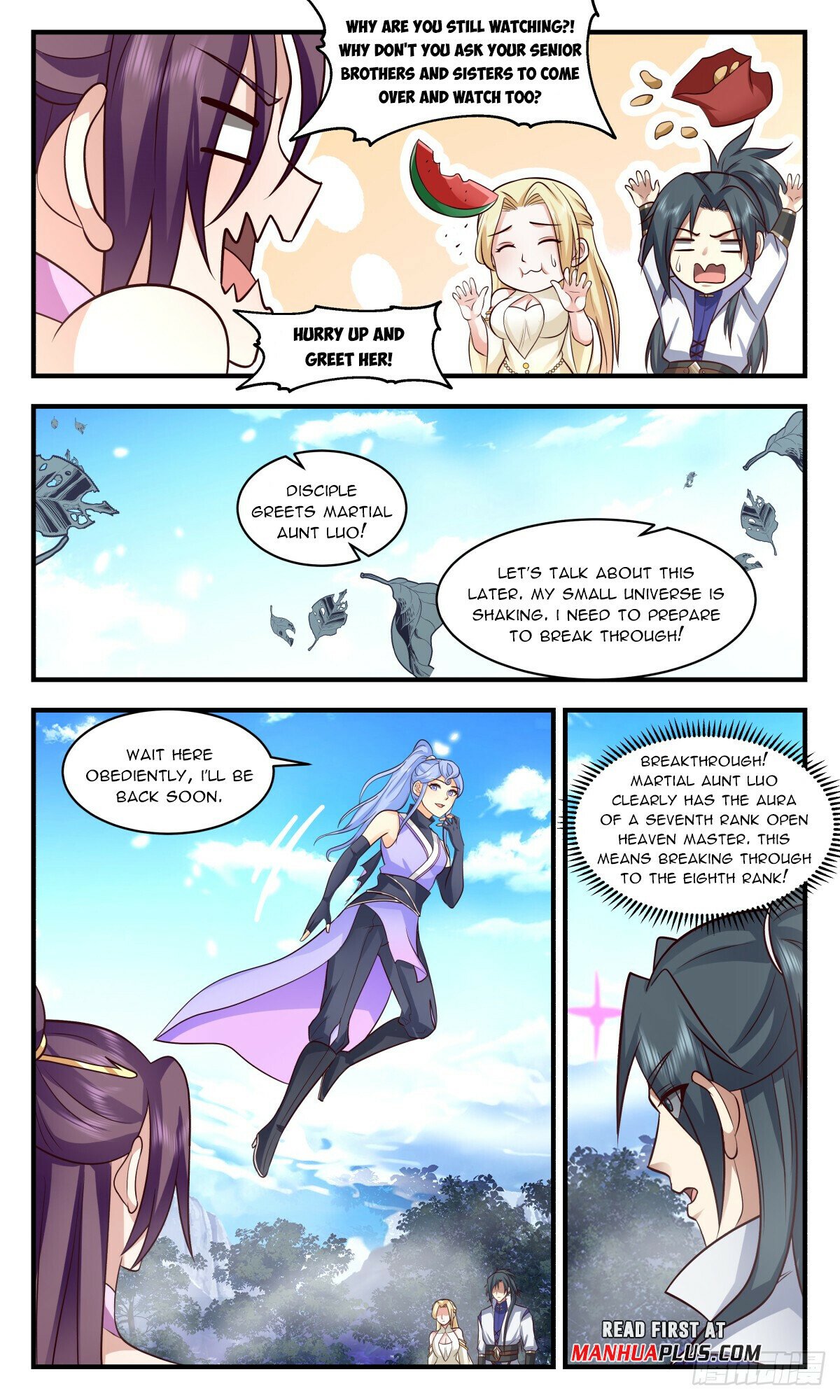Martial Peak Chapter 2999 page 5 - Chapter 2999: Rescuing Luo Ting He By Accident