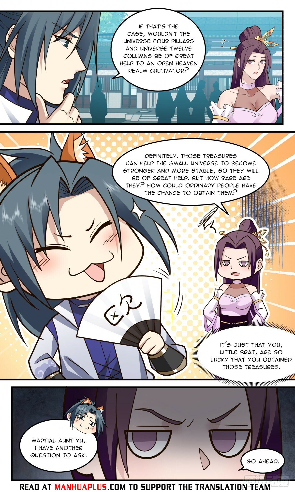 Martial Peak Chapter 3000 page 4 - Chapter 3000: One Thought Of Life and Death