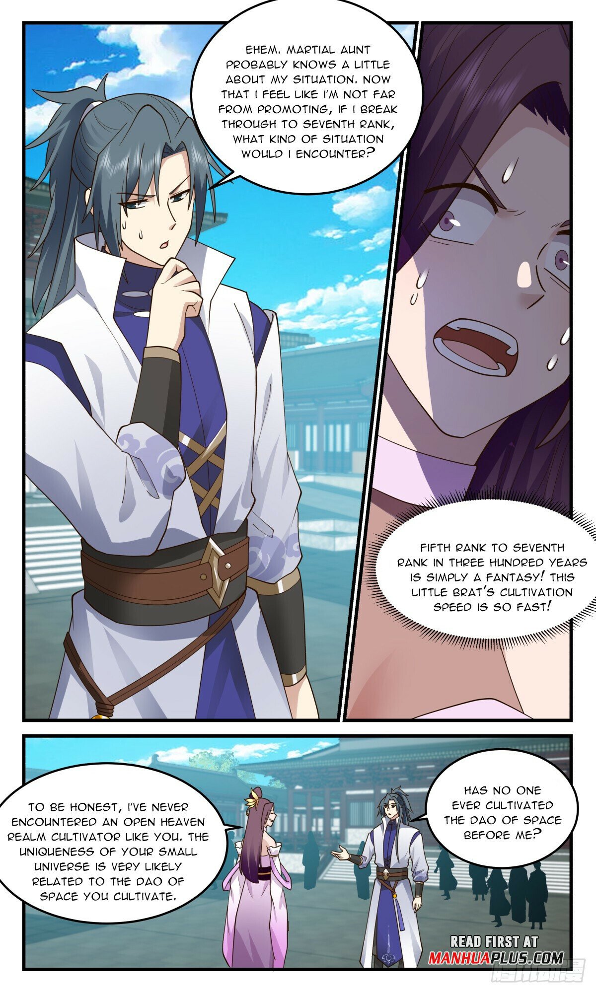 Martial Peak Chapter 3000 page 5 - Chapter 3000: One Thought Of Life and Death