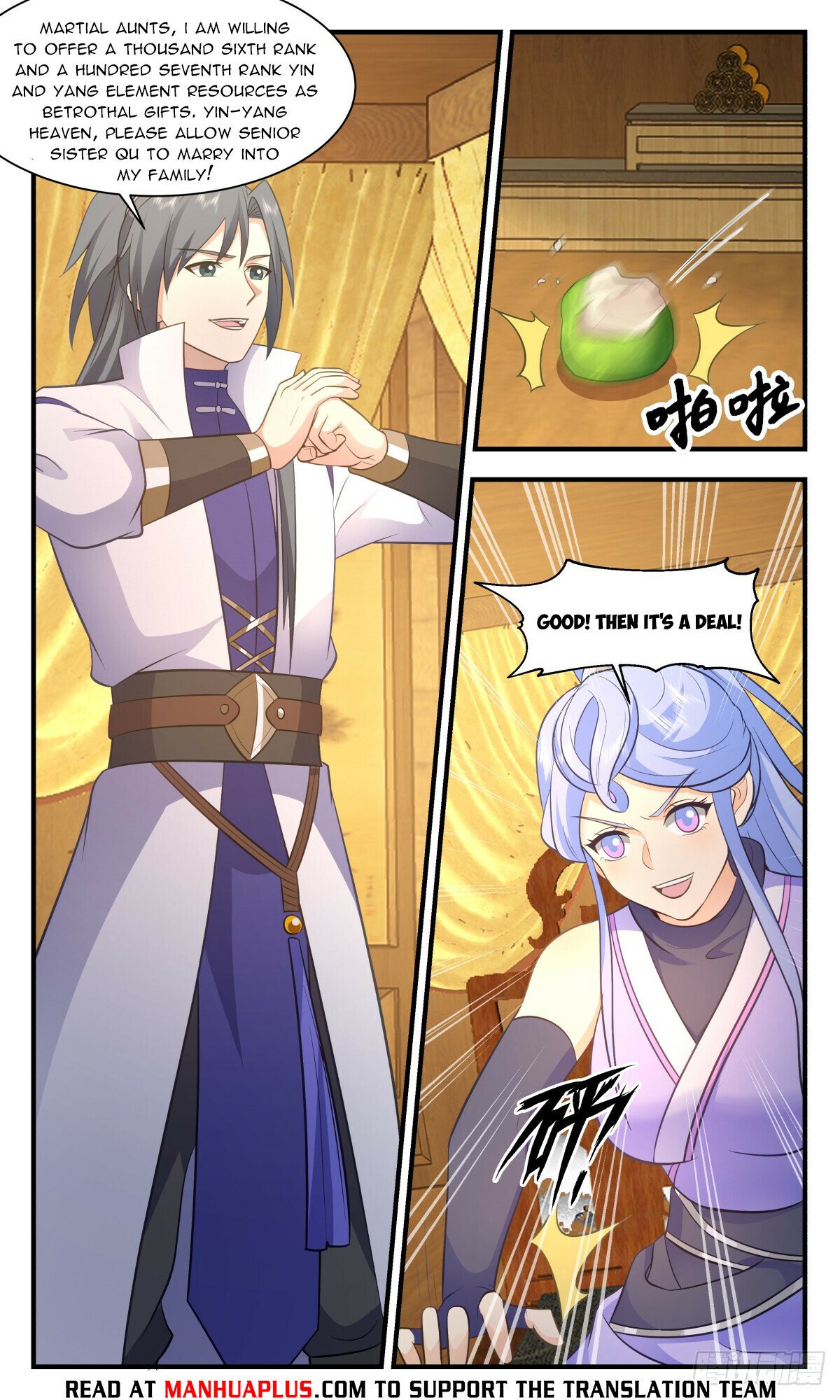 Martial Peak Chapter 3002 page 8 - Chapter 3002: Betrothal Gifts