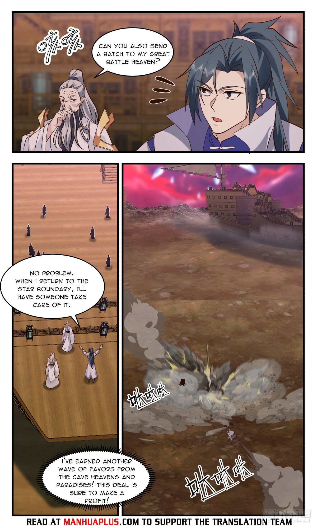 Martial Peak Chapter 3015 page 4 - Chapter 3015: Great Conspiracy