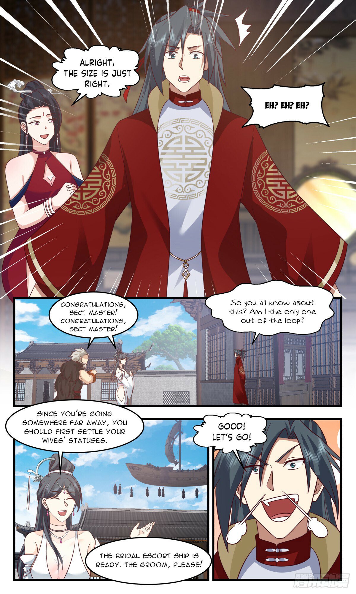 Martial Peak Chapter 3028 page 4 - Chapter 3028: Welcoming The Brides