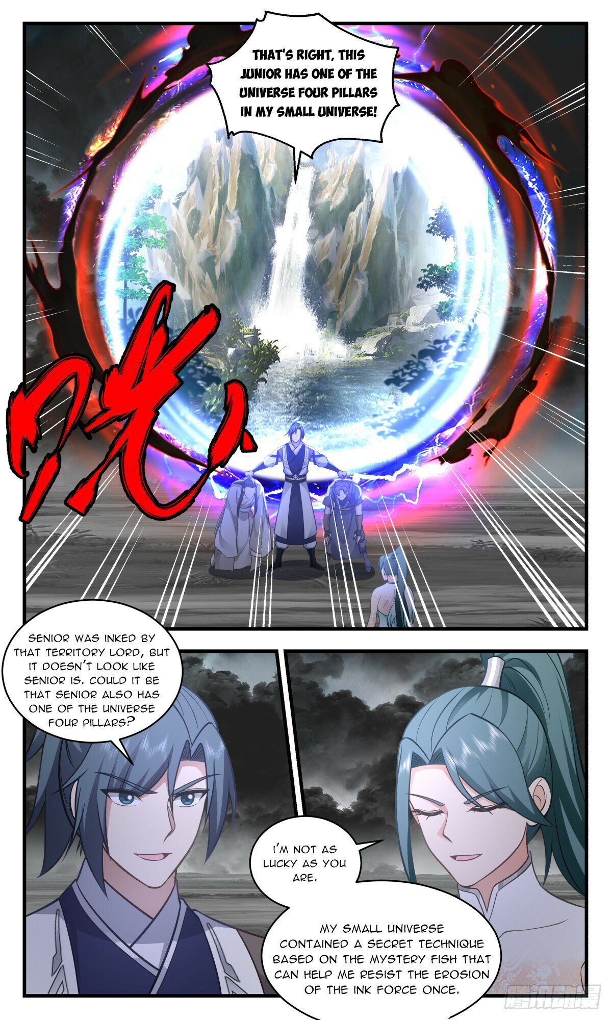 Martial Peak Chapter 3044 page 10 - Chapter 3044: A Method To Resist the Ink Force Once