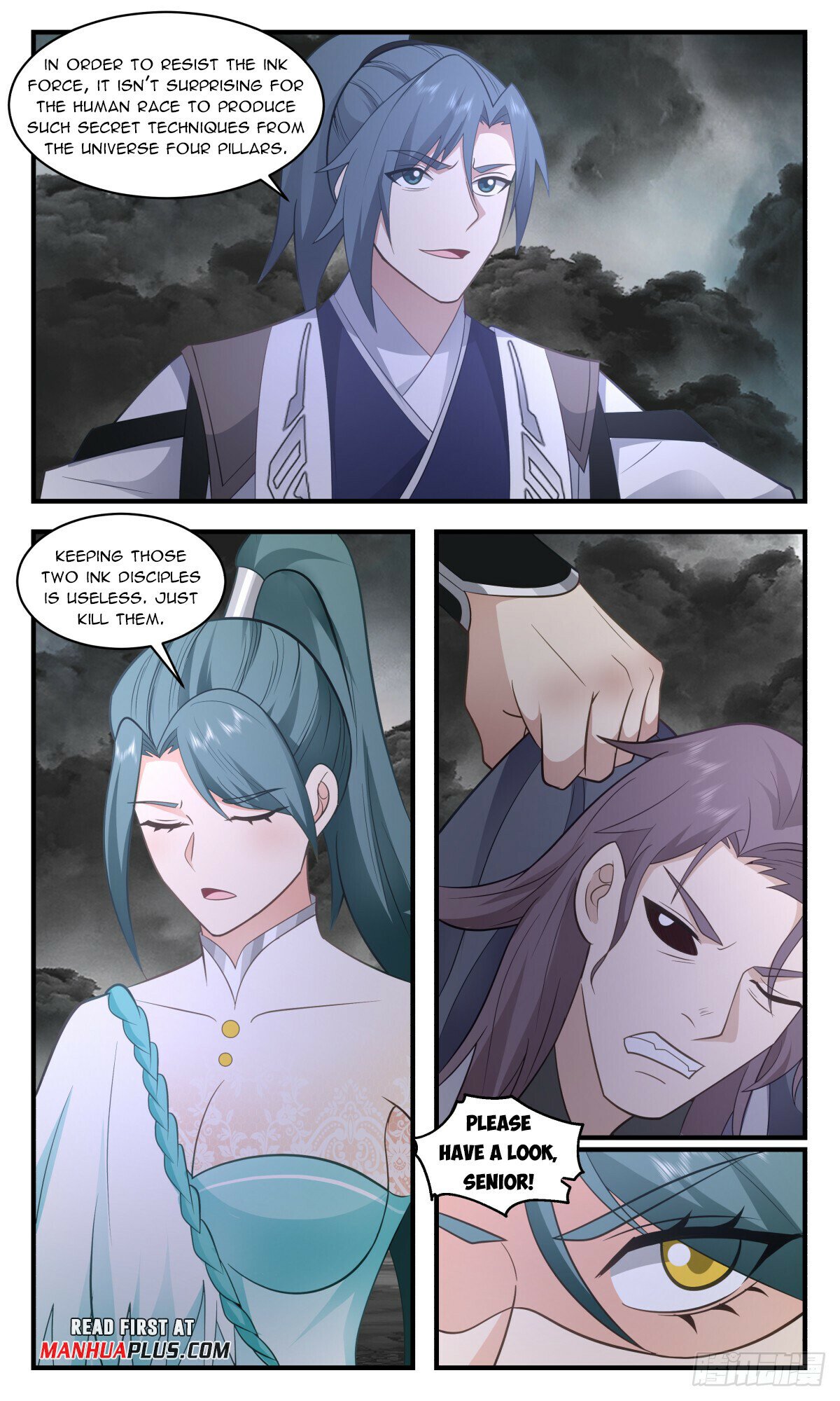 Martial Peak Chapter 3044 page 11 - Chapter 3044: A Method To Resist the Ink Force Once
