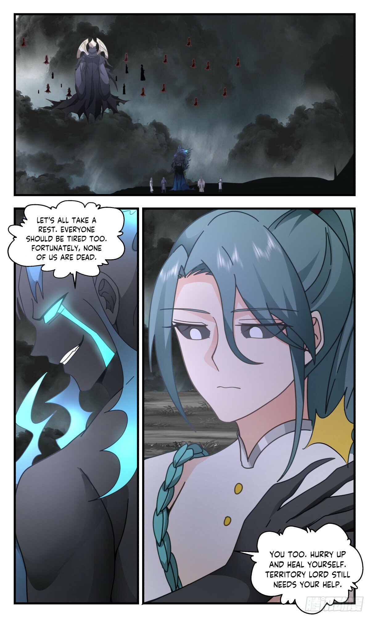 Martial Peak Chapter 3044 page 4 - Chapter 3044: A Method To Resist the Ink Force Once