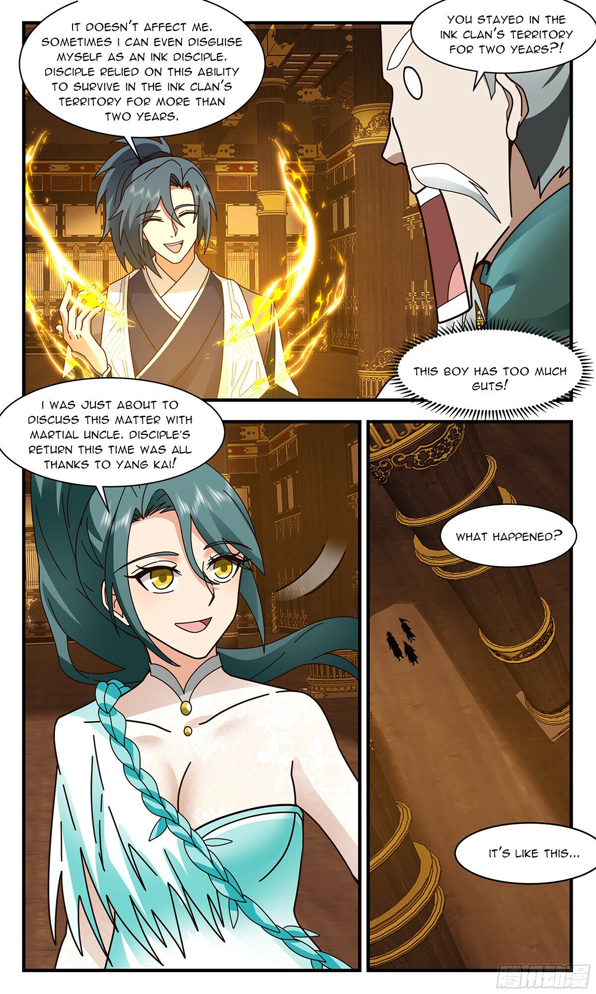Martial Peak Chapter 3051 page 10 - Chapter 3051: Ink Revealing Array