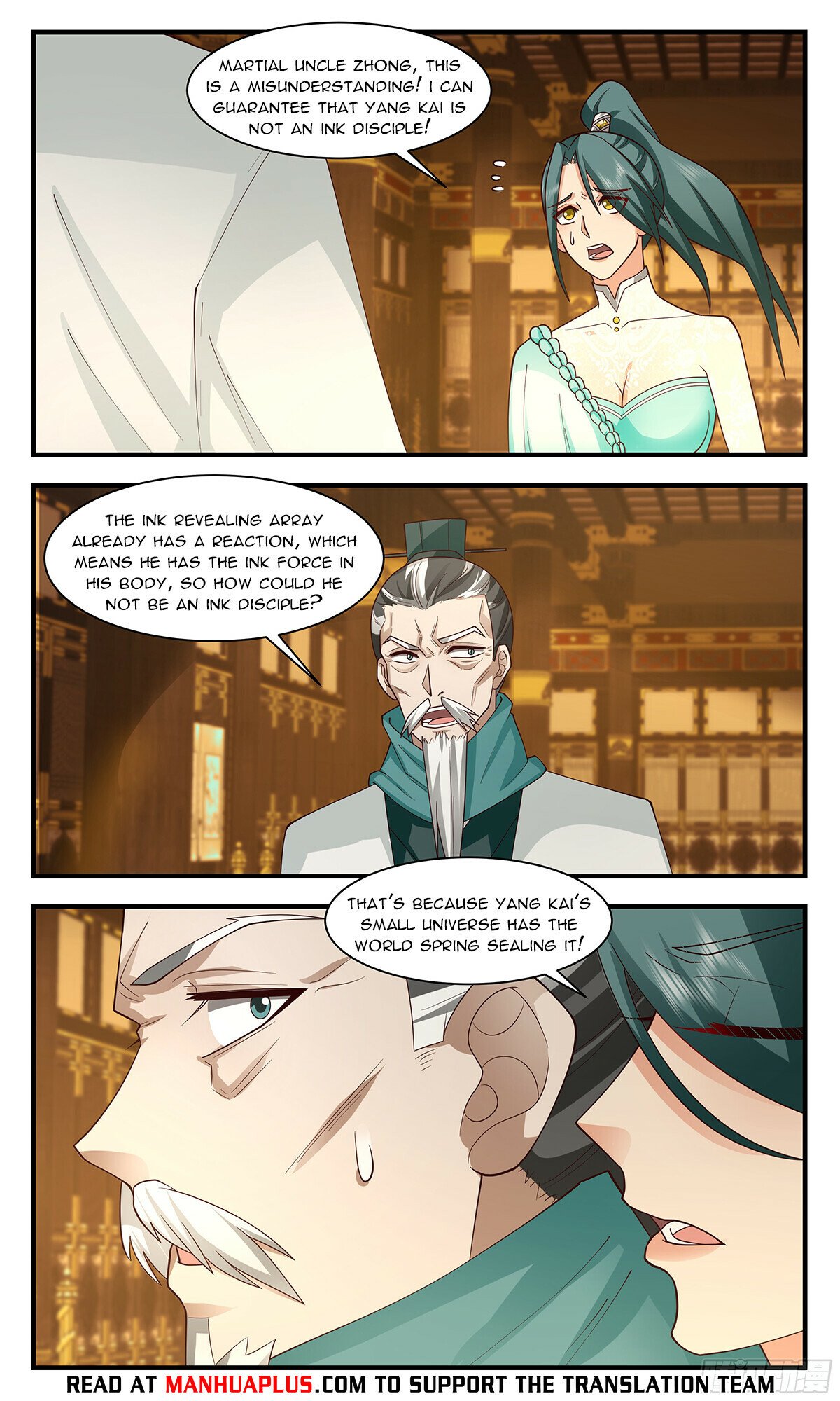 Martial Peak Chapter 3051 page 4 - Chapter 3051: Ink Revealing Array