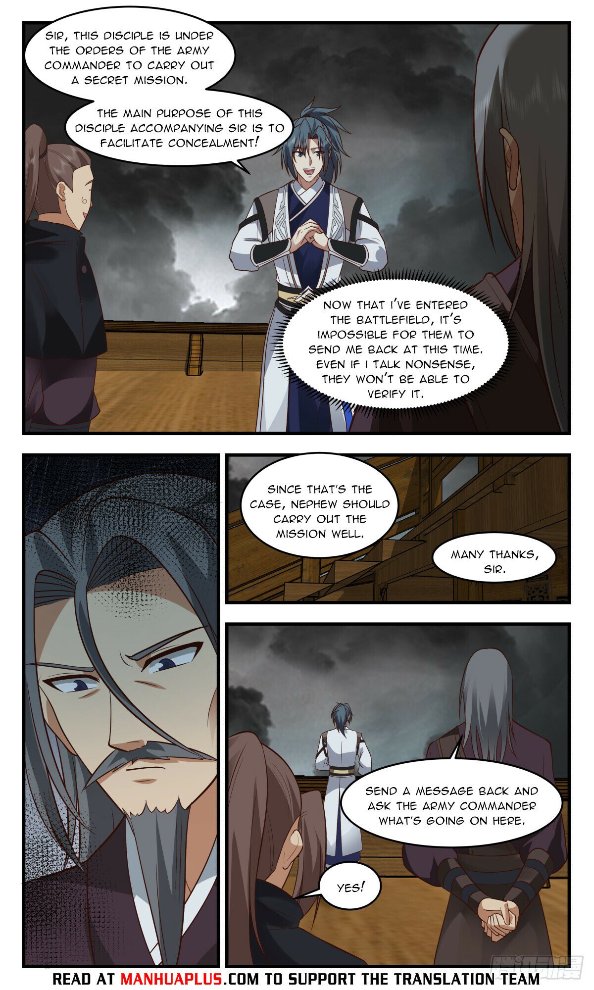 Martial Peak Chapter 3061 page 4 - Chapter 3061: Cutting Off His Own Escape Route