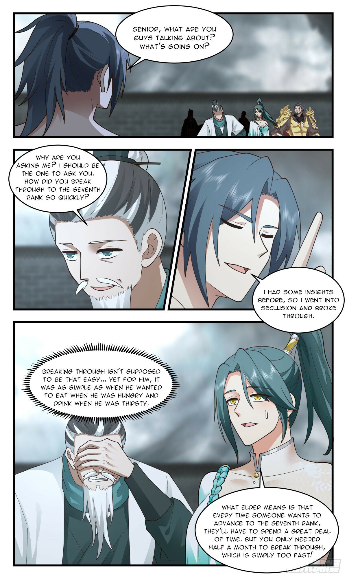 Martial Peak Chapter 3068 page 4 - Chapter 3068: Advancing To The Seventh Rank