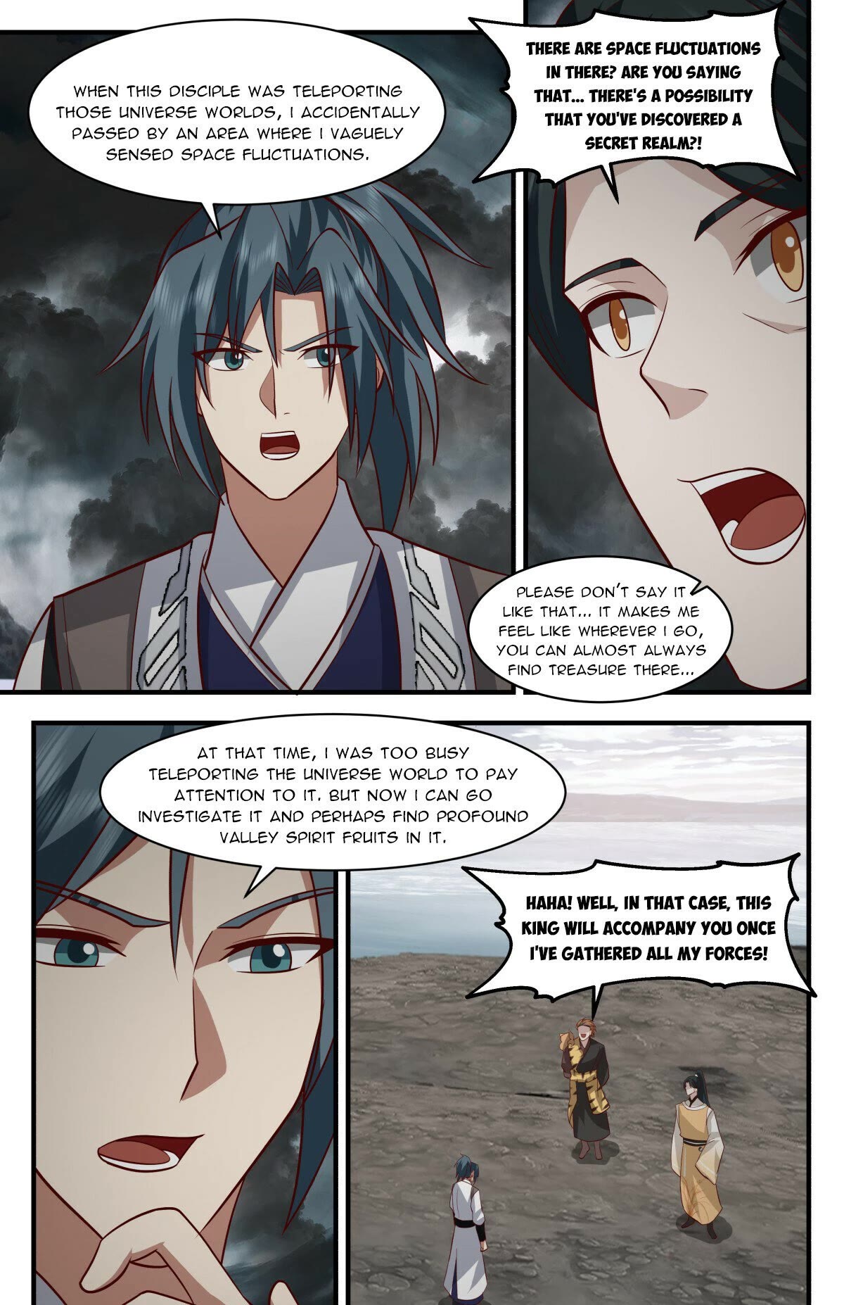 Martial Peak Chapter 3094 page 12 - Chapter 3094: Sensing Space Fluctuations Again