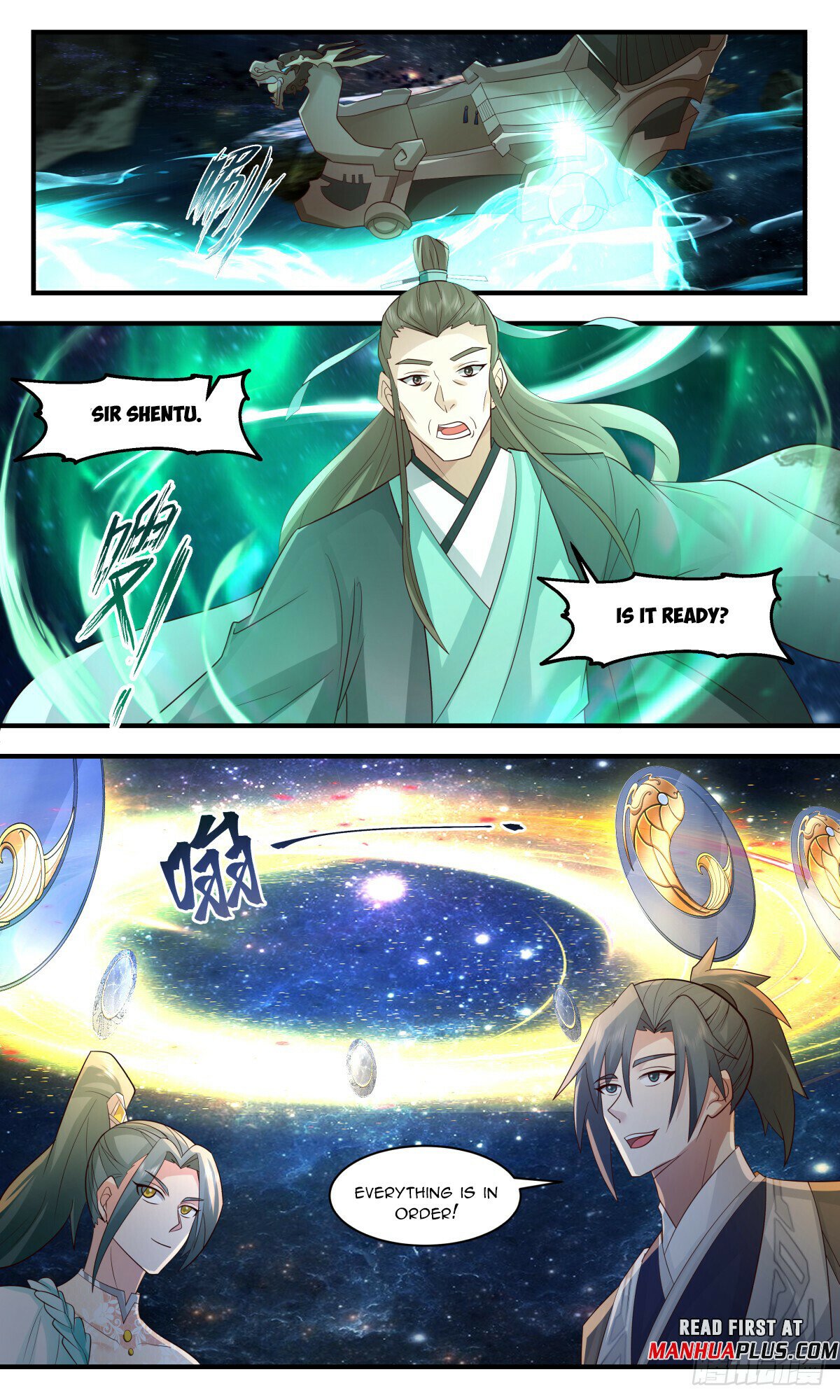 Martial Peak Chapter 3094 page 3 - Chapter 3094: Sensing Space Fluctuations Again