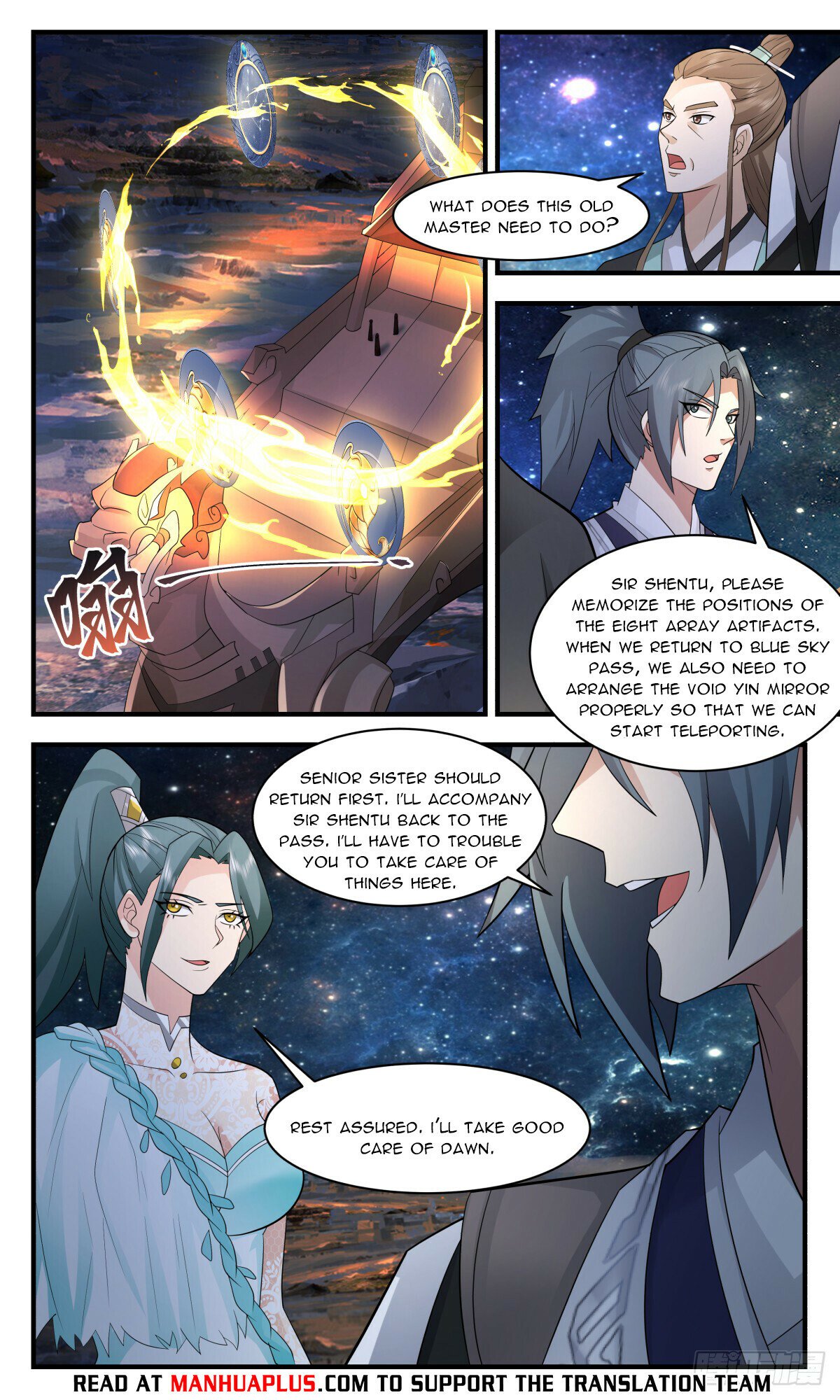 Martial Peak Chapter 3094 page 4 - Chapter 3094: Sensing Space Fluctuations Again