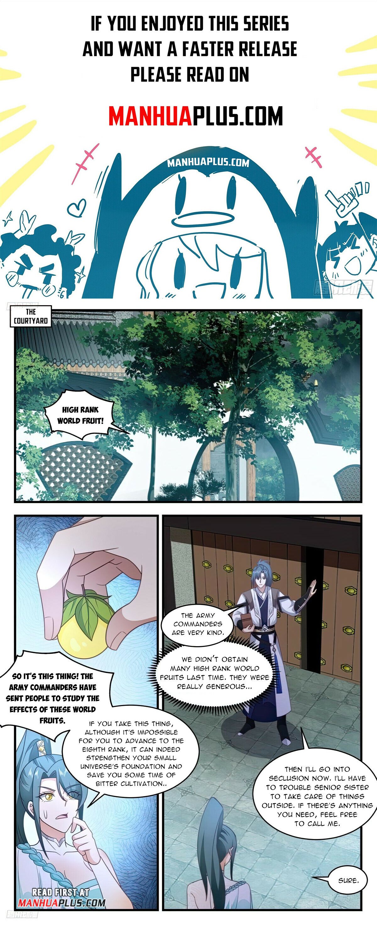 Martial Peak Chapter 3100 page 1 - Chapter 3100: Offering The World Spring