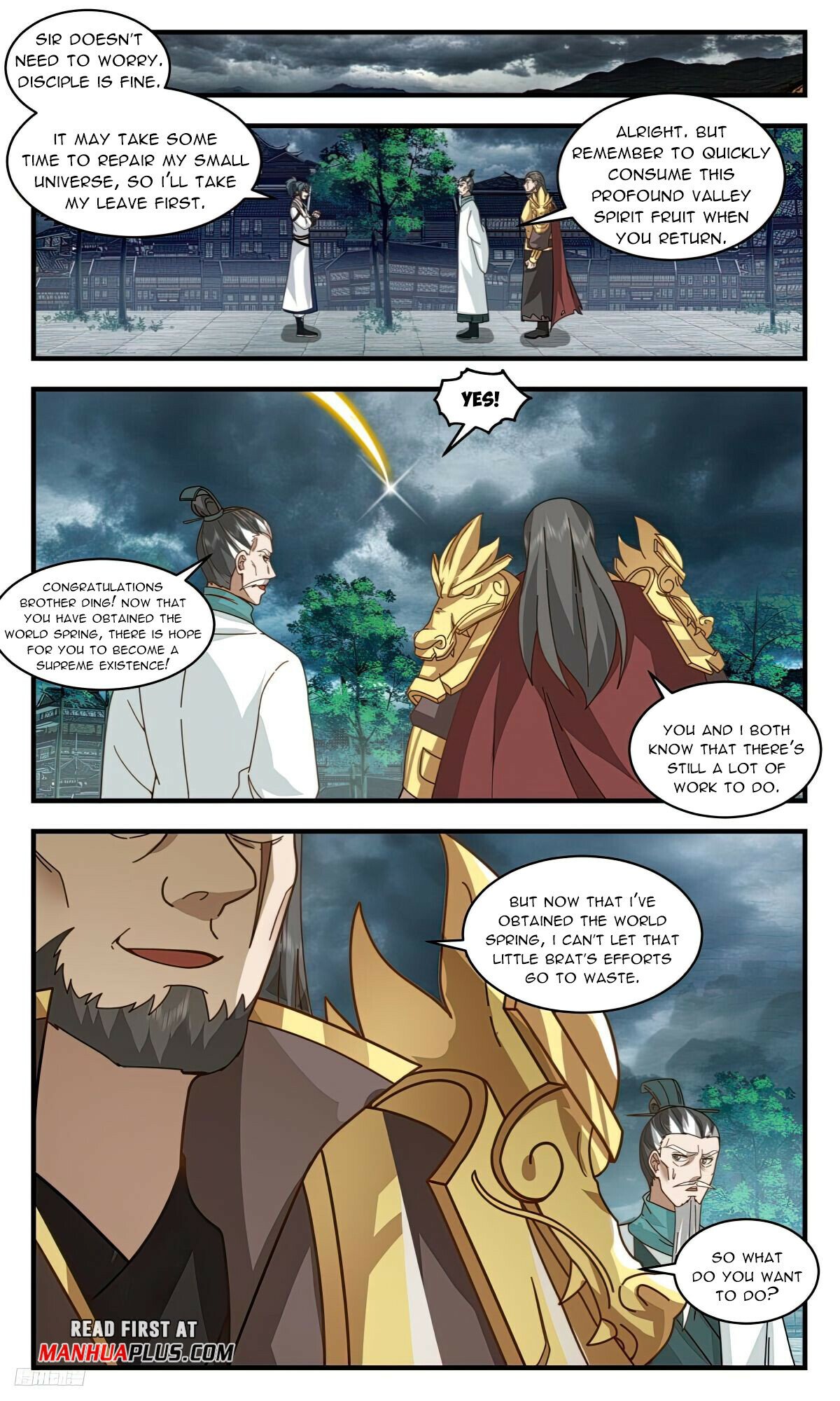 Martial Peak Chapter 3100 page 11 - Chapter 3100: Offering The World Spring