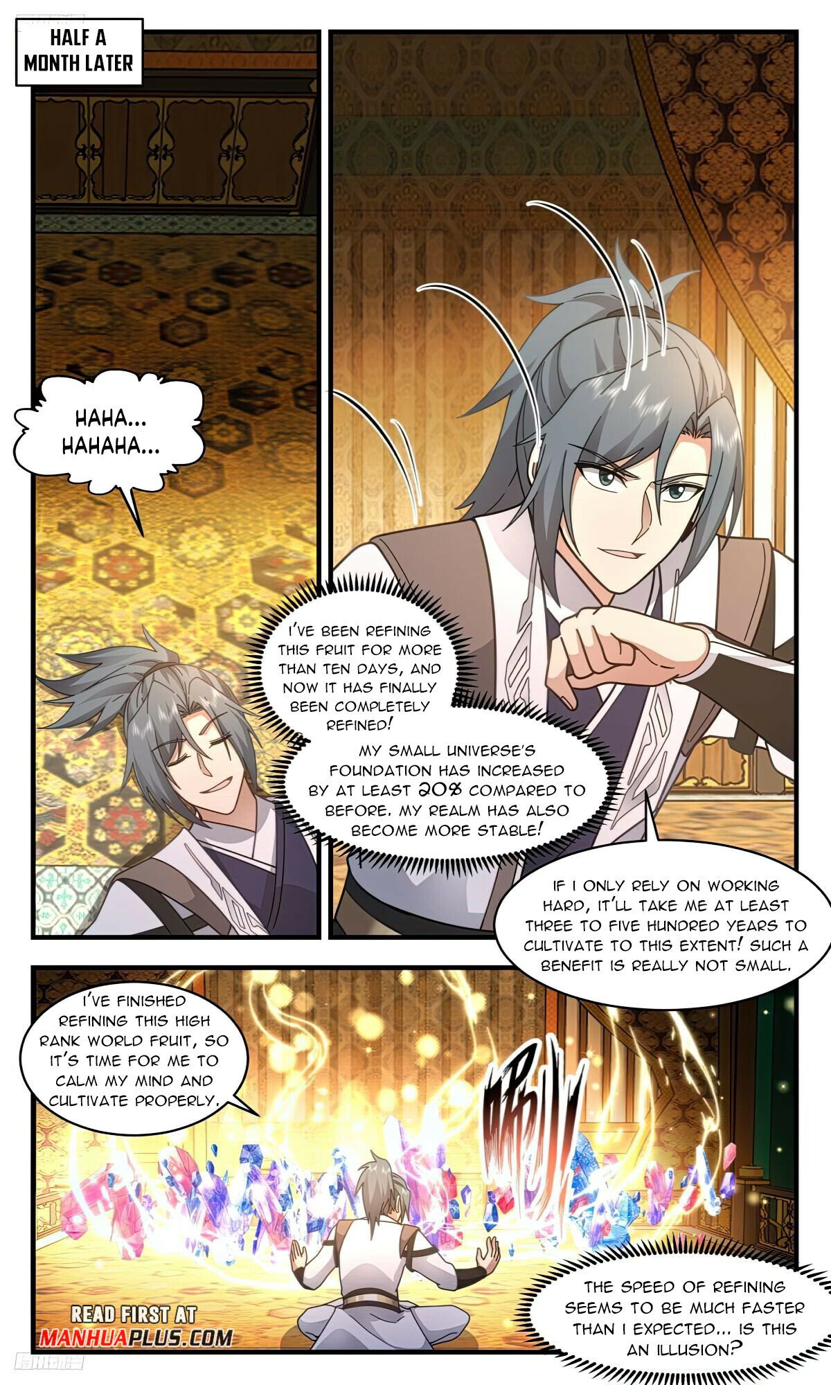 Martial Peak Chapter 3100 page 3 - Chapter 3100: Offering The World Spring