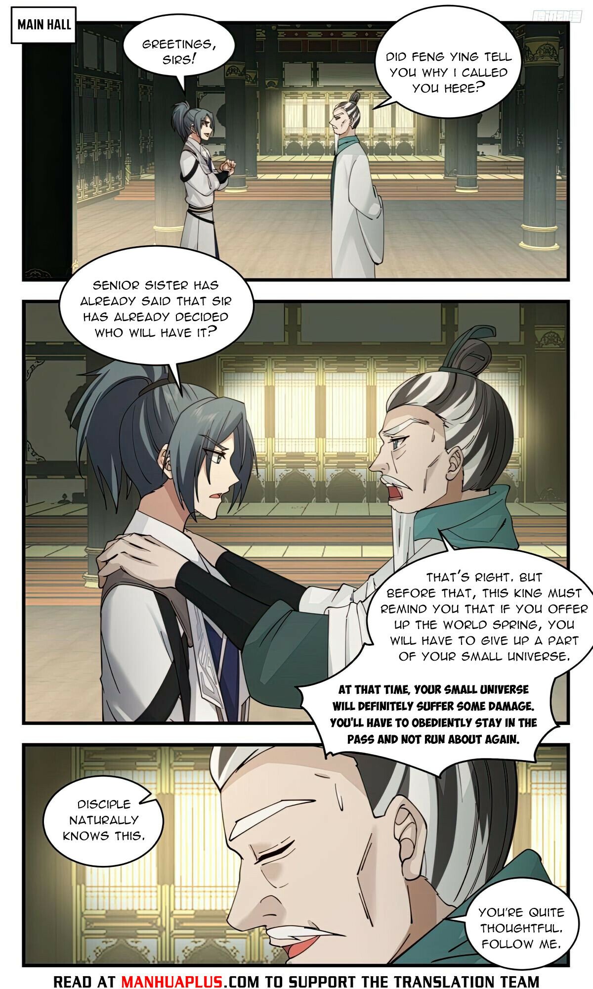 Martial Peak Chapter 3100 page 6 - Chapter 3100: Offering The World Spring