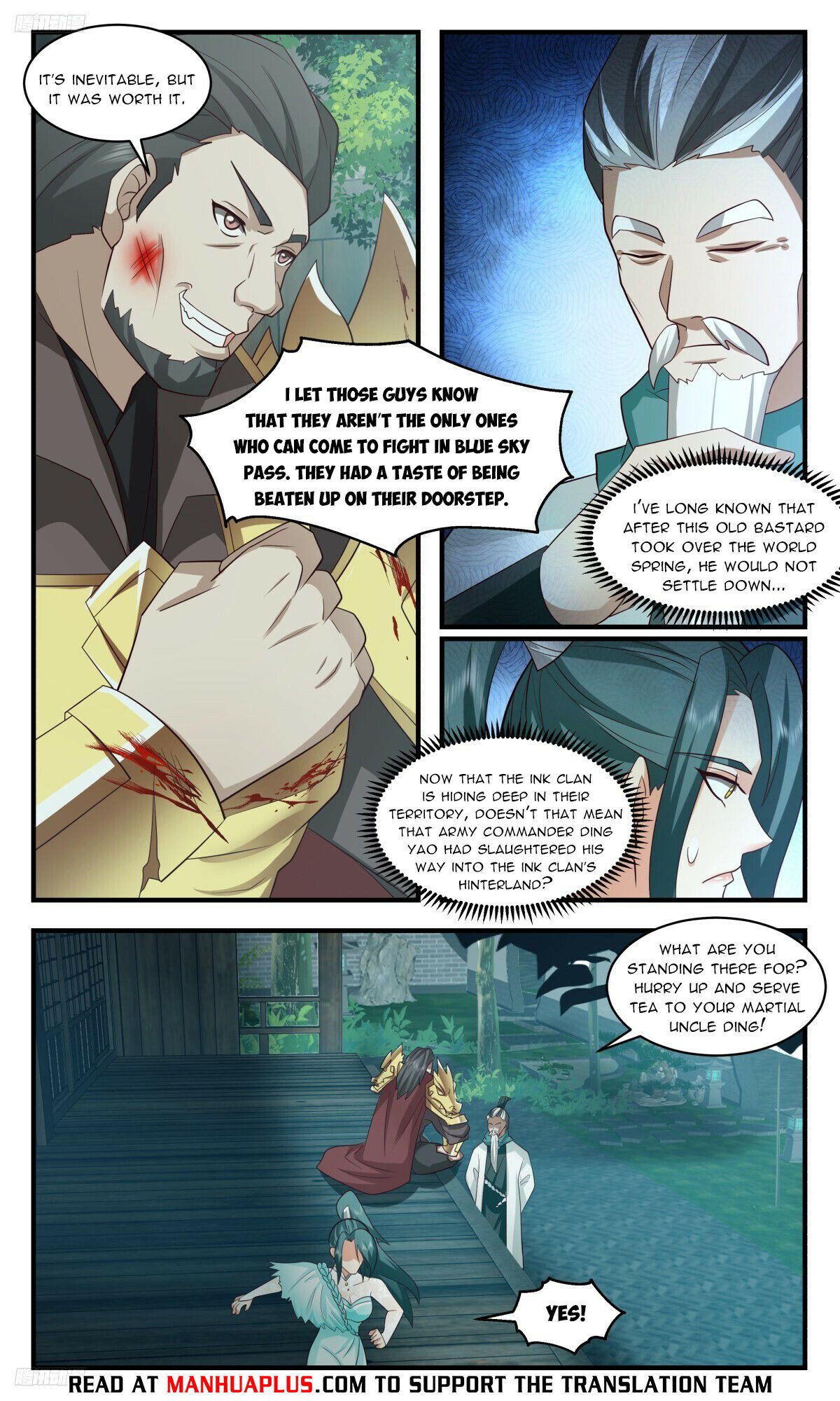 Martial Peak Chapter 3101 page 4 - Chapter 3101: Five Benefits Of The World Tree's Subtree