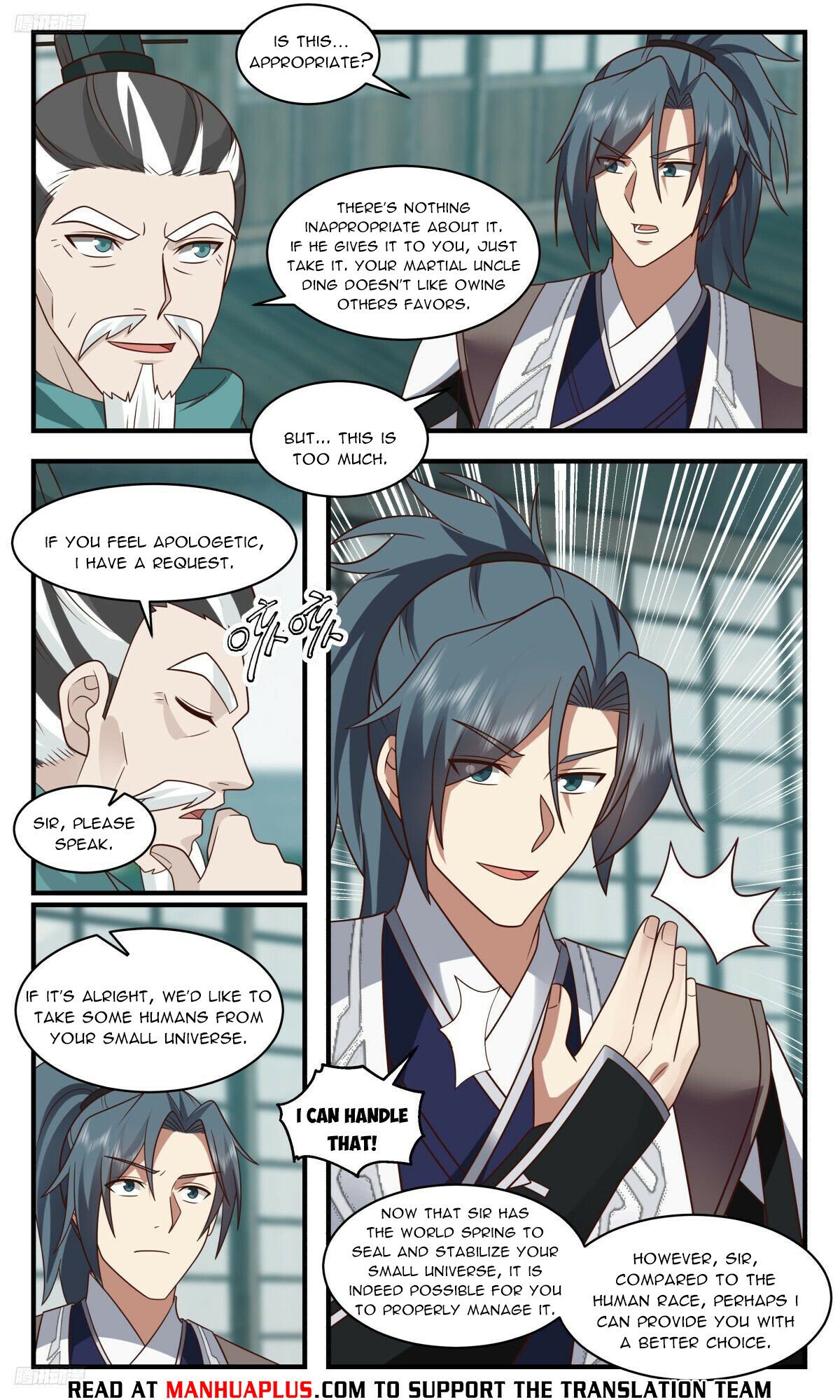 Martial Peak Chapter 3101 page 8 - Chapter 3101: Five Benefits Of The World Tree's Subtree