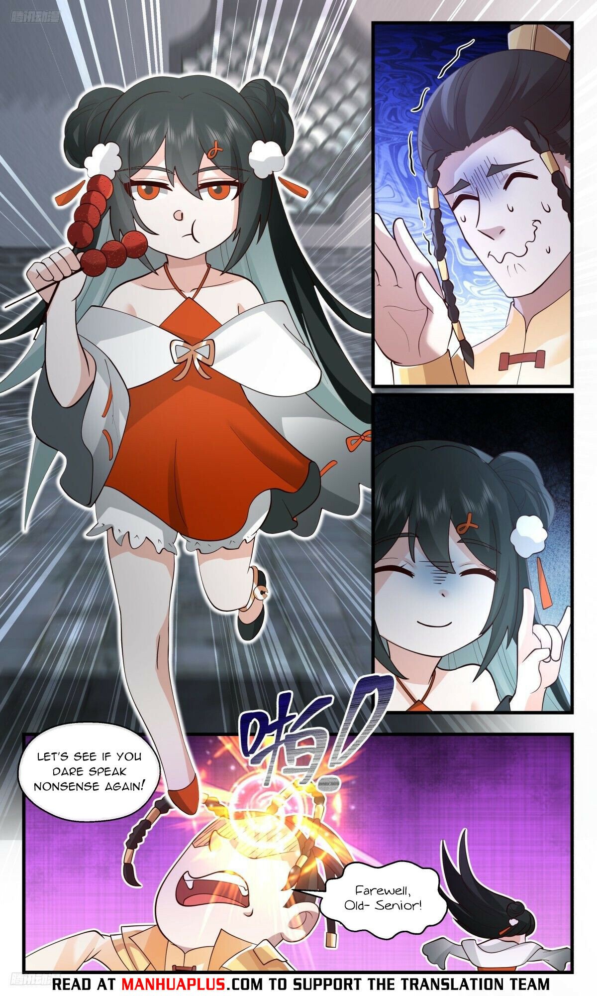 Martial Peak Chapter 3109 page 4 - Chapter 3109: What Happens to A Blabbermouth