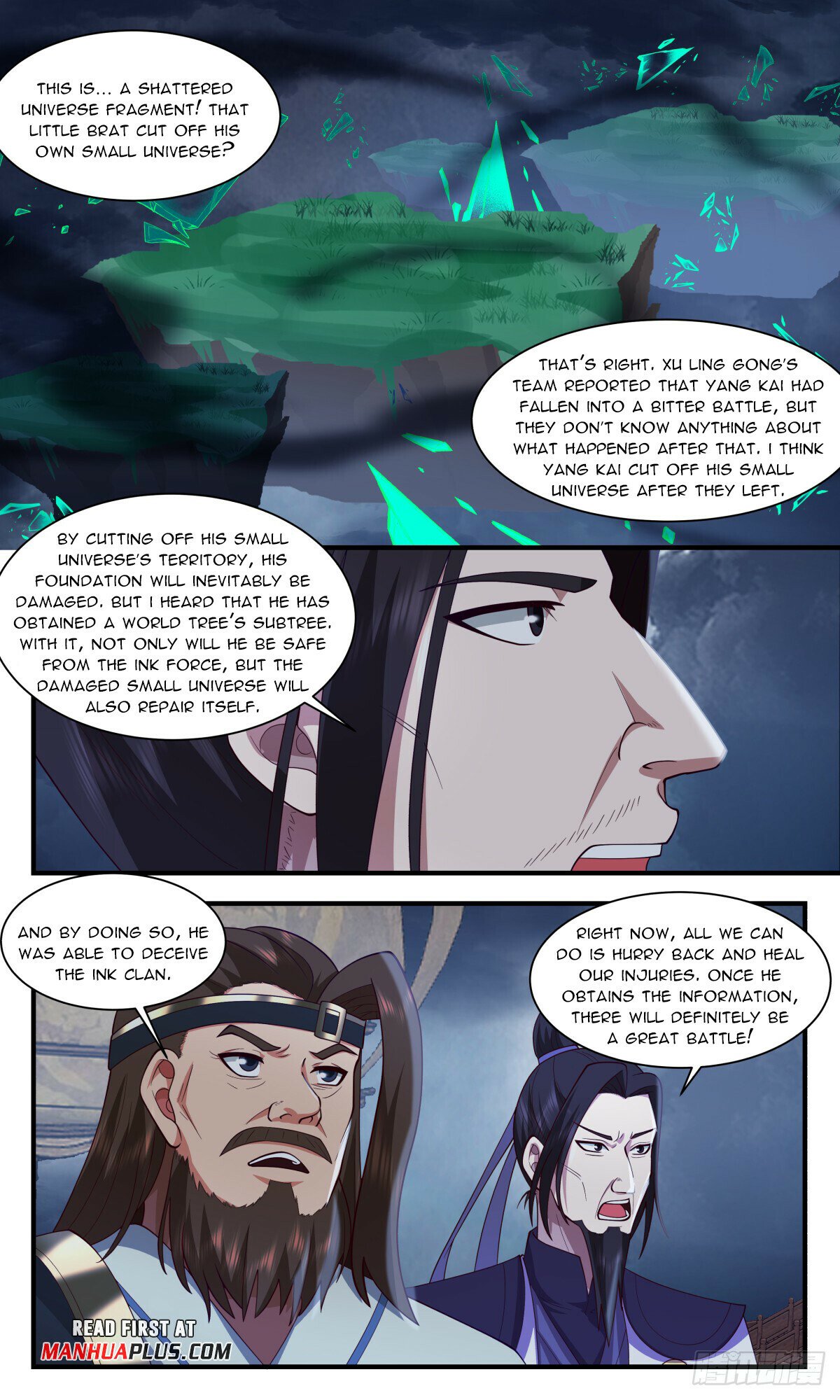 Martial Peak Chapter 3115 page 5 - Chapter 3115: Entering Black Abyss' Territory