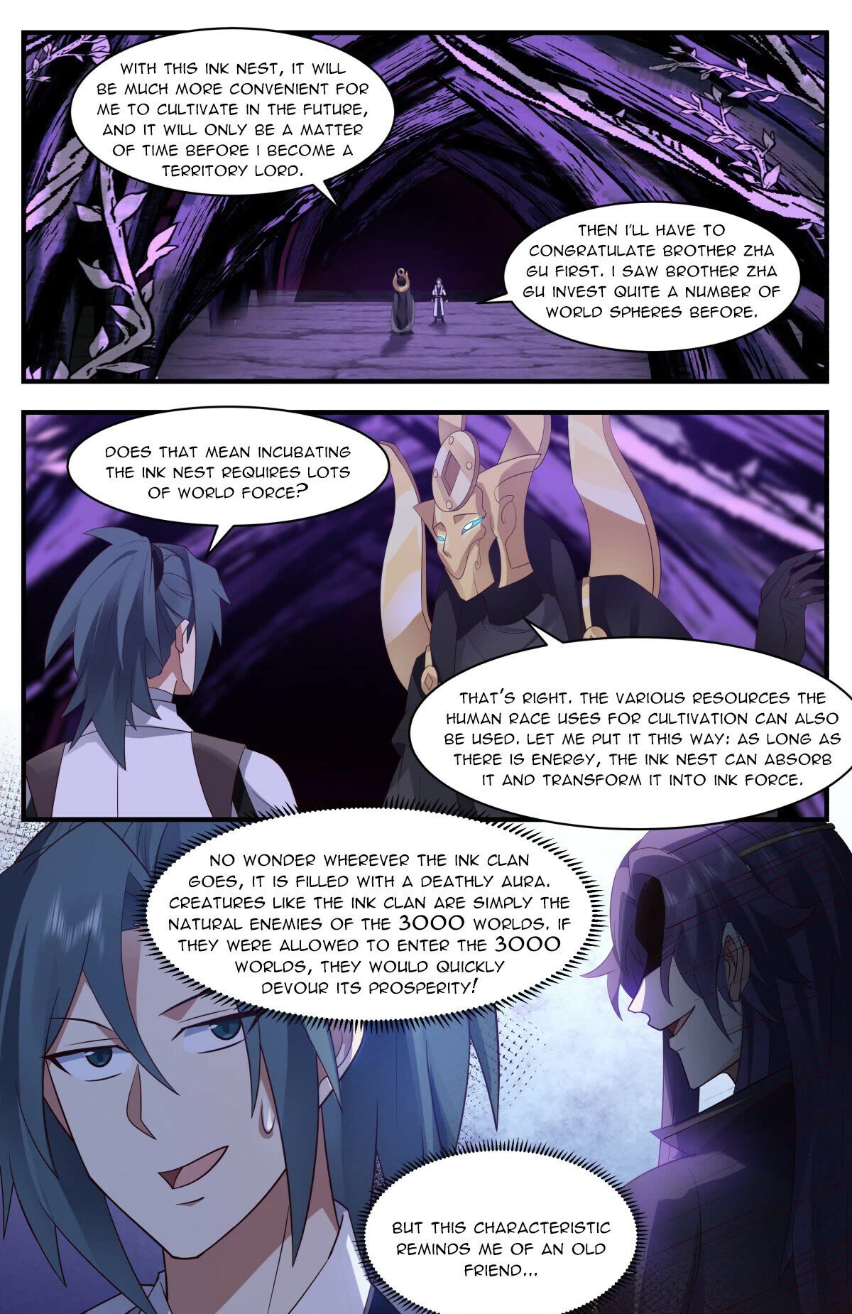 Martial Peak Chapter 3123 page 12 - Chapter 3123: Hatching The Ink Nest